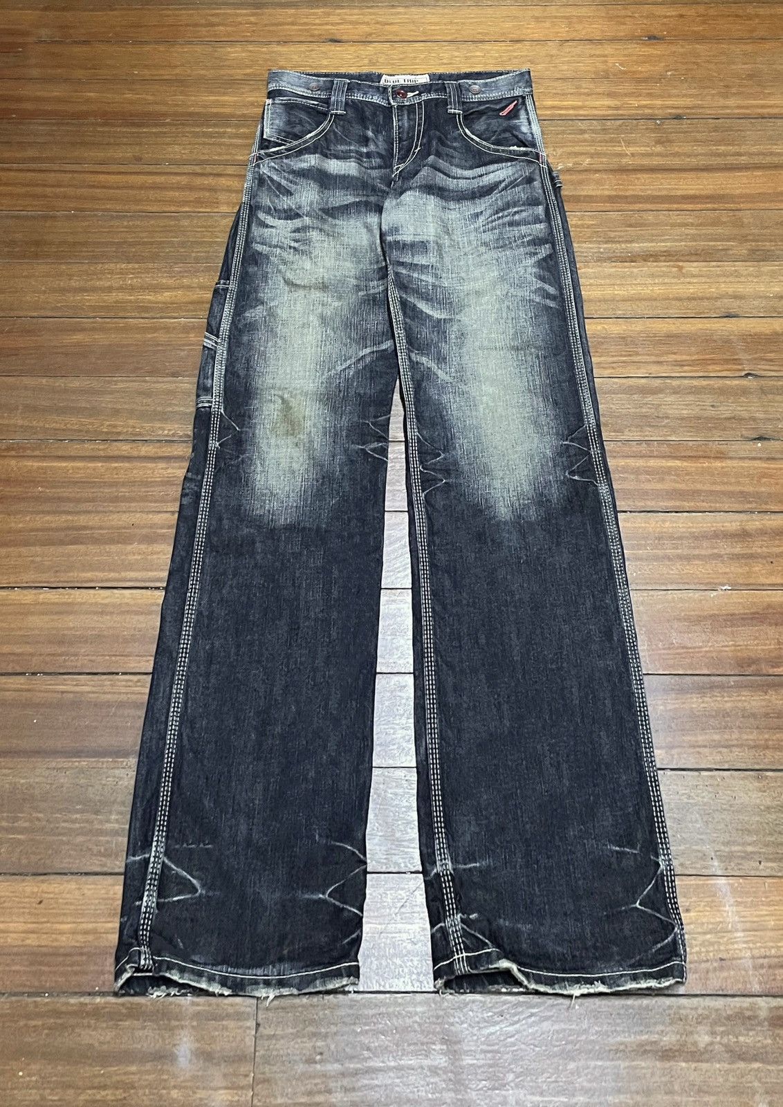 14th Addiction × Edwin × If Six Was Nine Rare Design Vintage Brand Edwin Carpenter Jeans 1990s Size US 30 / EU 46 - 1 Thumbnail