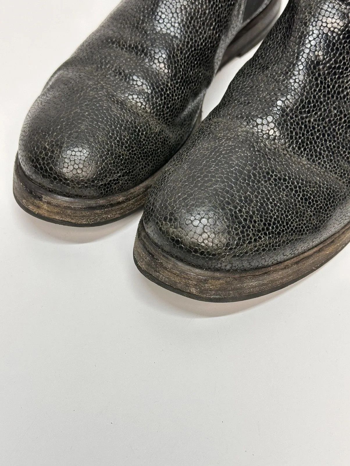 A.S.98 AS 98 STYLE GUIDI VINTAGE LEATHER BOOTS HANDMADE JAPAN GOA Size US 8 / EU 41 - 10 Thumbnail