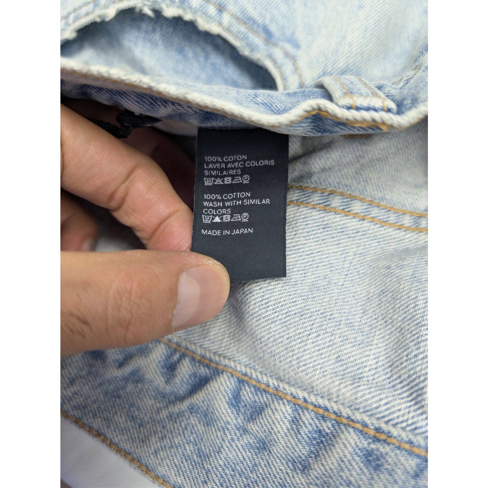 Celine o1rshd1 Denim jeans in Light Blue Size US 34 / EU 50 - 17 Thumbnail