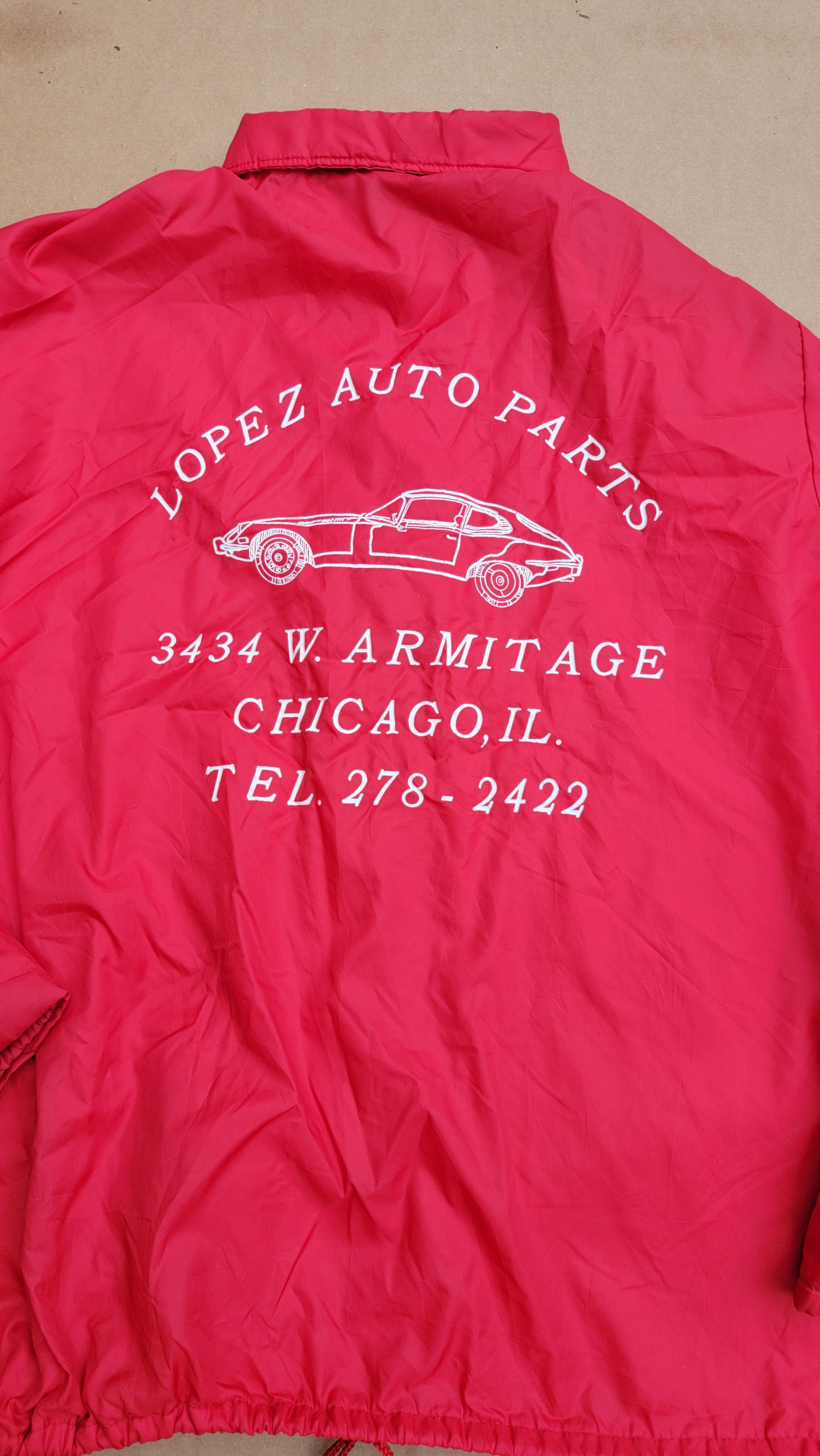 Vintage Vintage Chicago Auto Jacket Porsche Graphics Size US M / EU 48-50 / 2 - 4 Thumbnail
