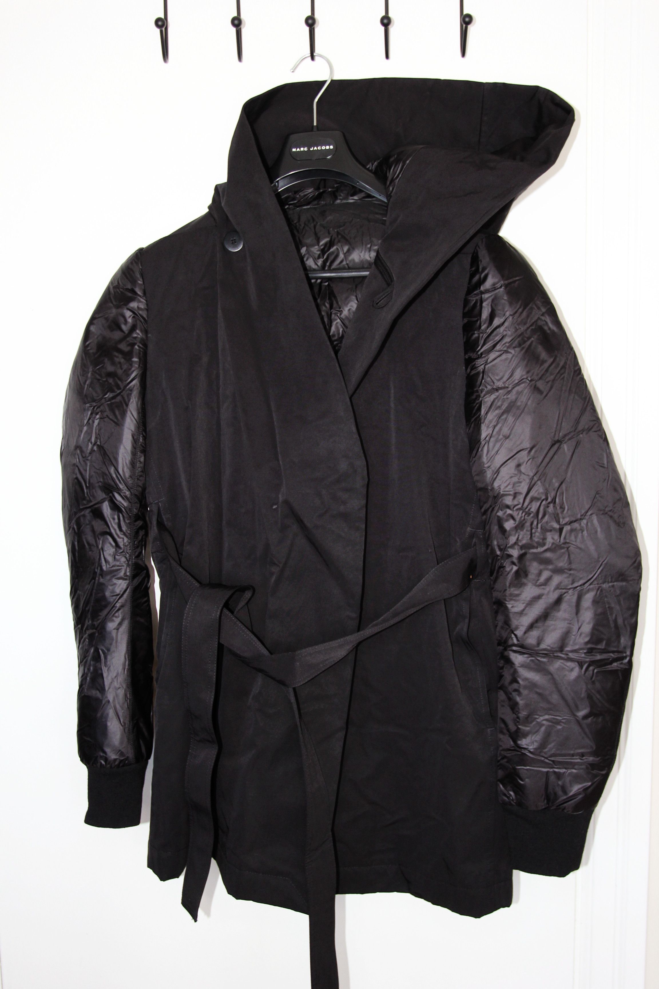 Rick Owens AW13 RICK OWENS "PLINTH" GOOSE DOWN HOODED COAT 52 Size US M / EU 48-50 / 2 - 2 Thumbnail