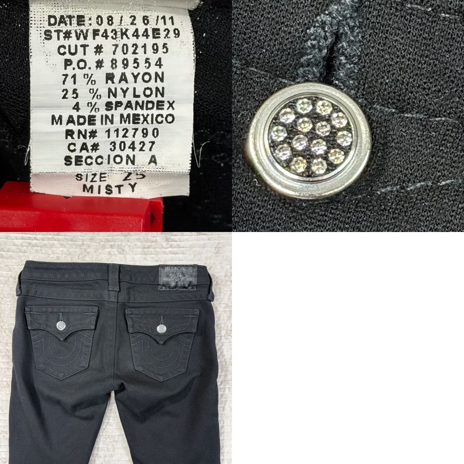True Religion VINTAGE False Size 42" / US 20 - 8 Thumbnail
