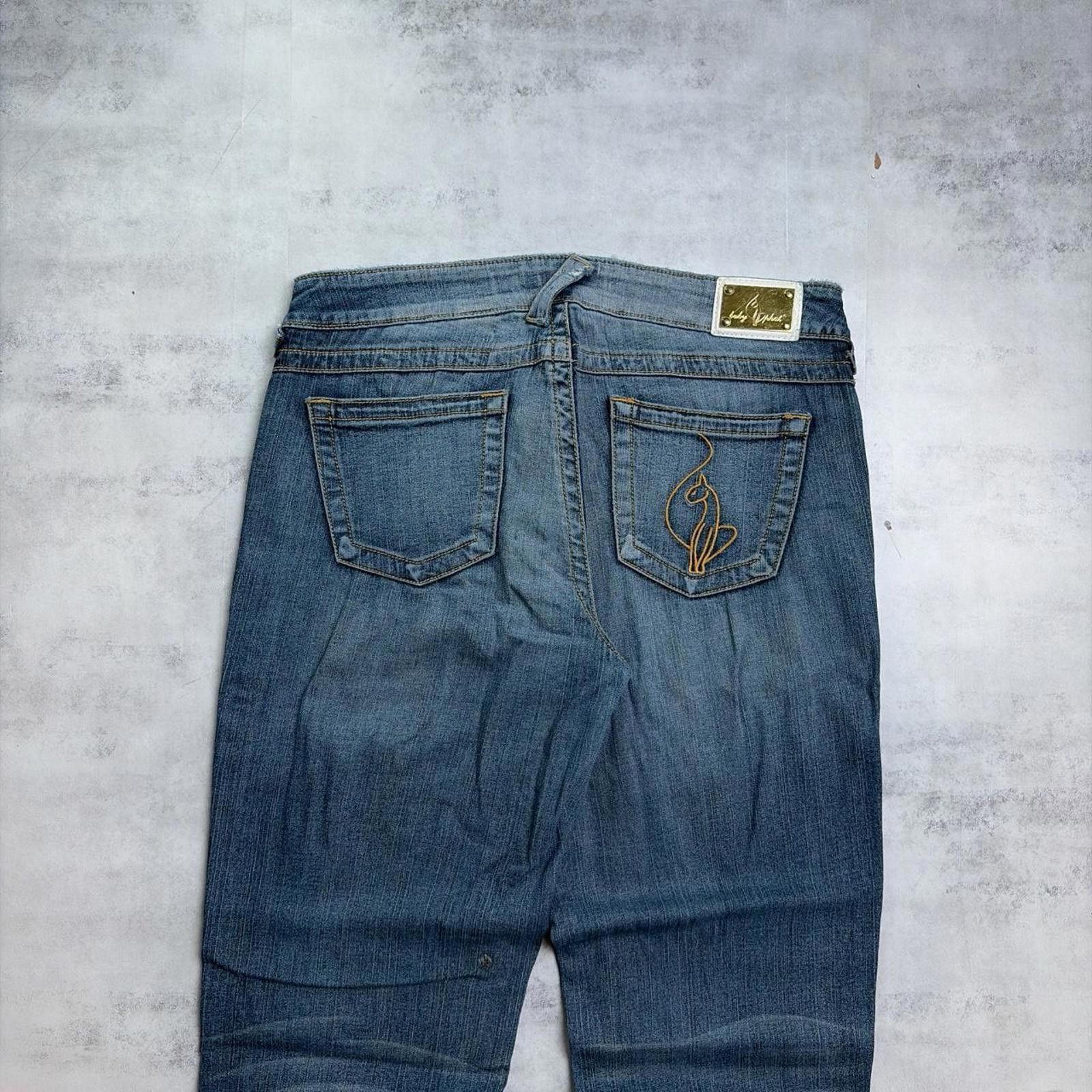 Phat Farm Y2K Blue Phat Farm Grunge Straight Low Rise Denim Jeans Size 32" / US 10 / IT 46 - 2 Thumbnail