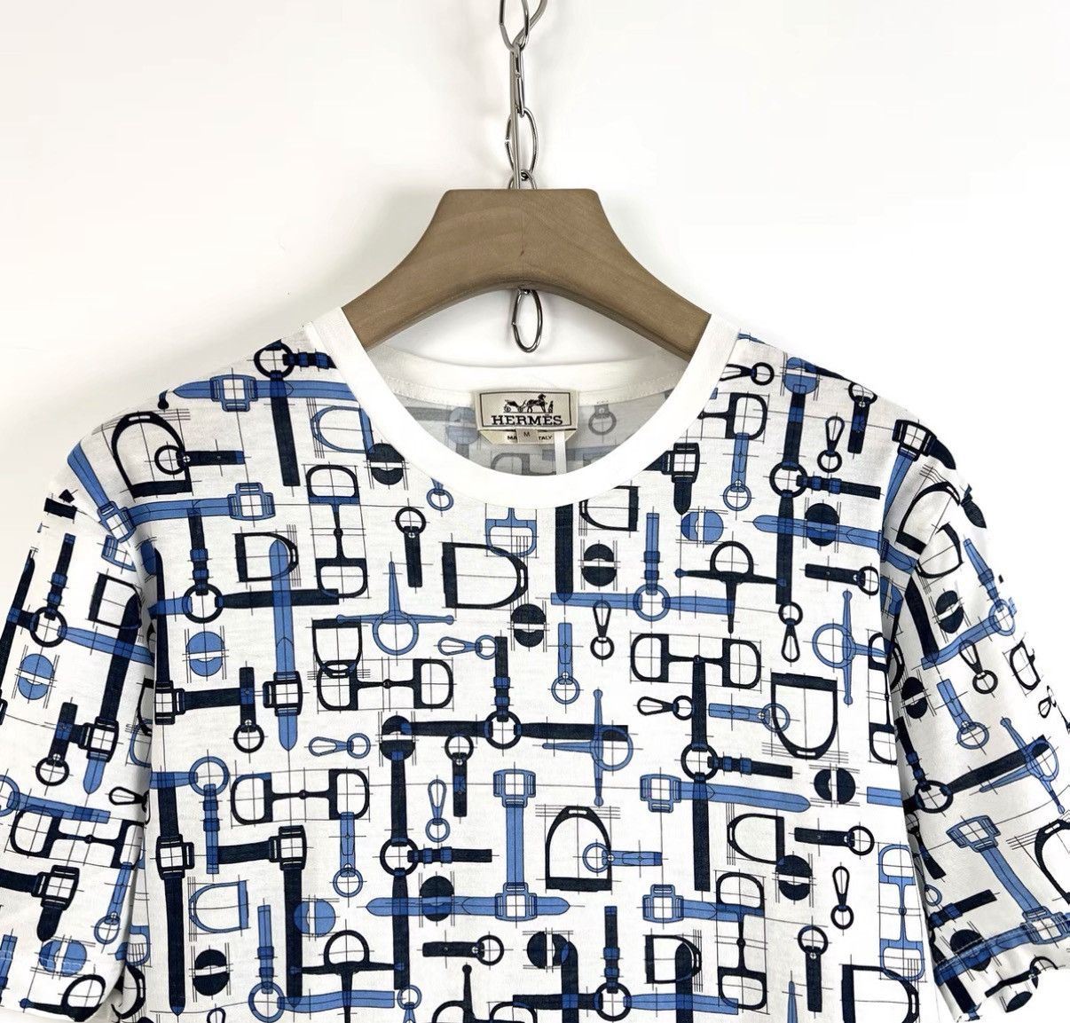 Hermes Hermes Spring/Summer New Animo Logo Short Sleeve T-shirt K12 Size US M / EU 48-50 / 2 - 3 Thumbnail