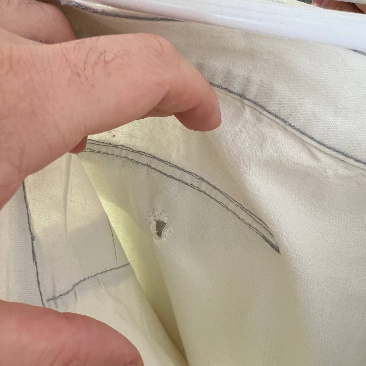 Japanese Brand Cargo White Pants Japanese Brand Y2k Size US 32 / EU 48 - 7 Thumbnail