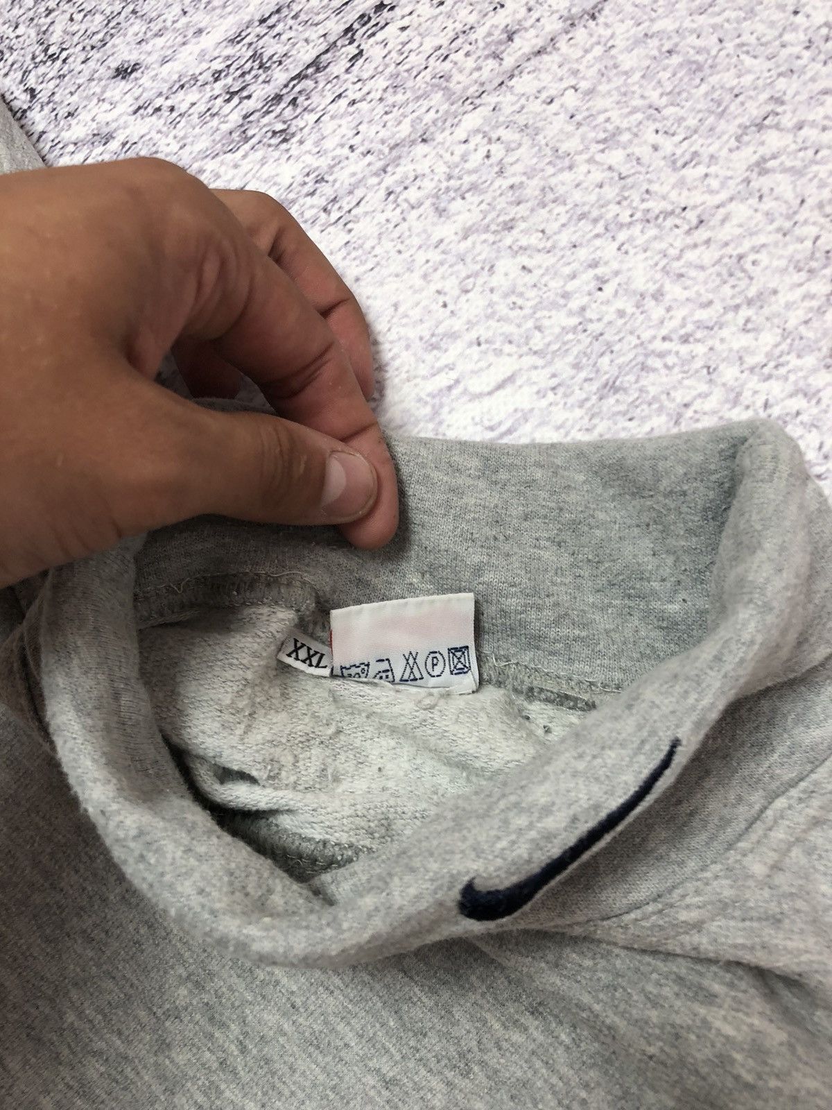 Vintage Vintage men’s sweater Nike drill vintage 1990s made usa Size US M / EU 48-50 / 2 - 6 Thumbnail