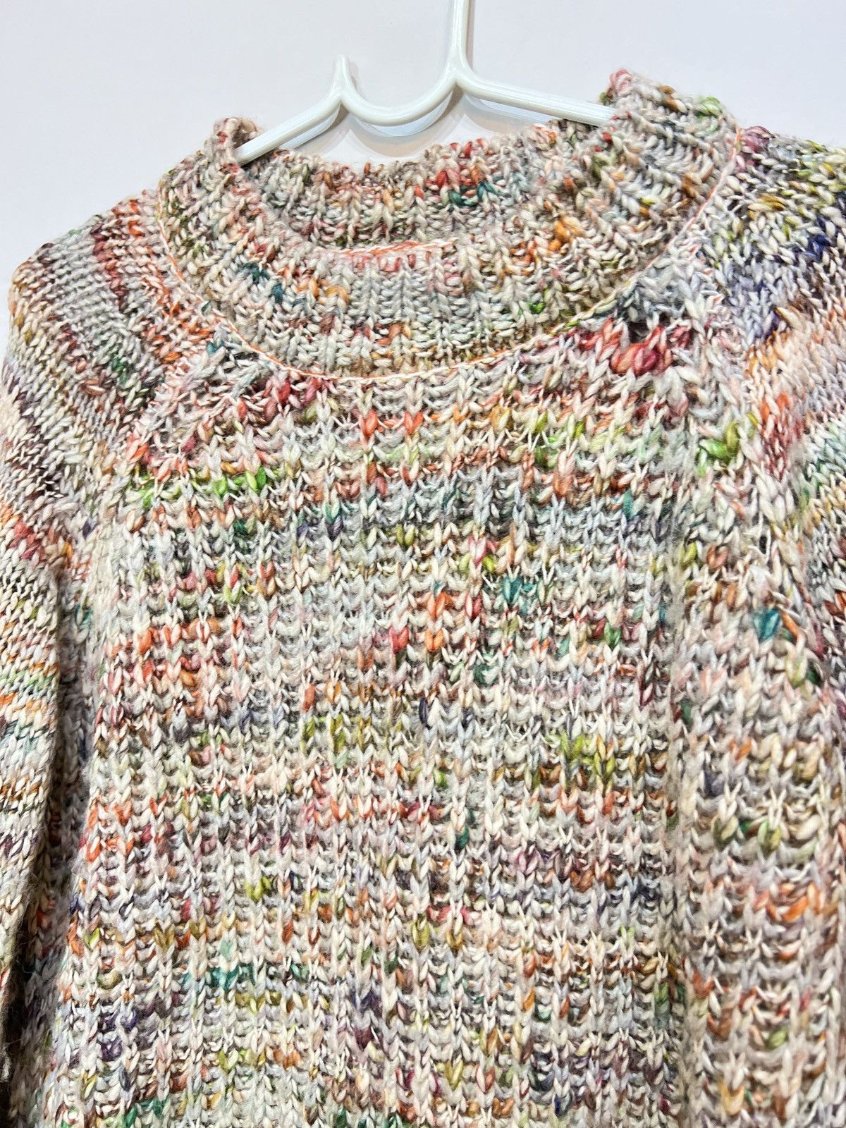 Designer × Japanese Brand Coloured Cable Knit Sweater By.COEN JAPANESE Size M / US 6-8 / IT 42-44 - 3 Thumbnail