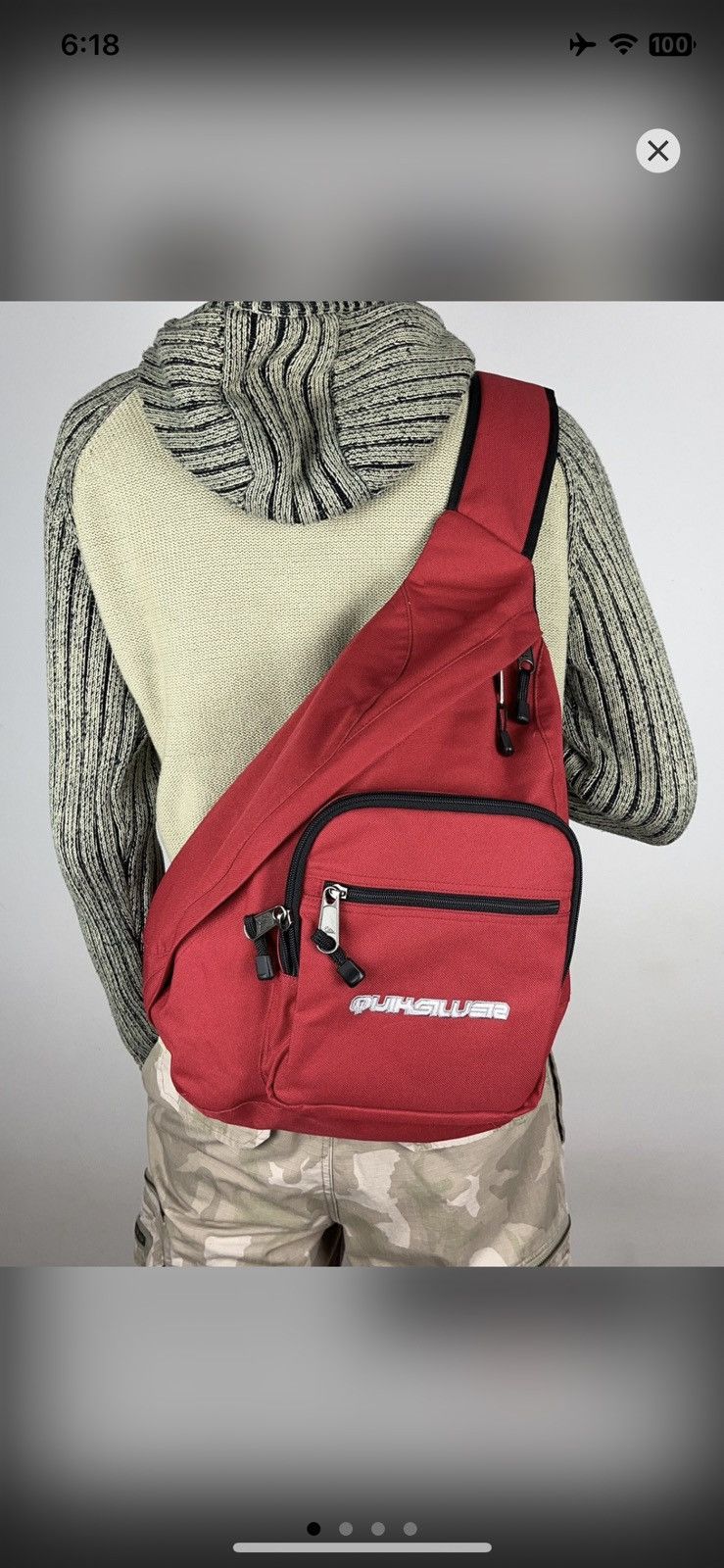 Quiksilver Vintage Quicksilver bag Size ONE SIZE - 12 Thumbnail