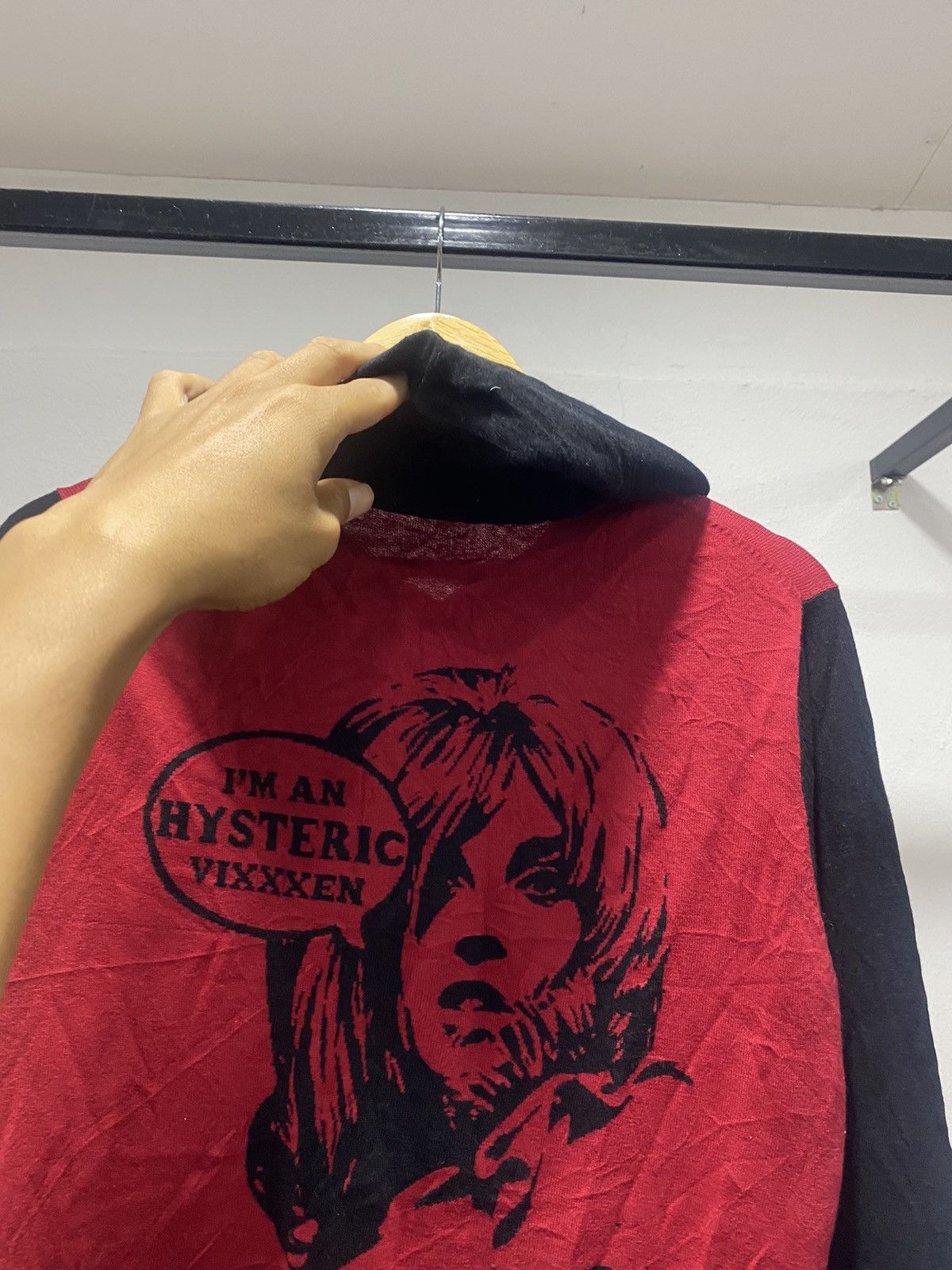Hysteric Glamour Hysteric Glamour Knit Zipper Hoodie Punk Lgb Size US M / EU 48-50 / 2 - 4 Thumbnail