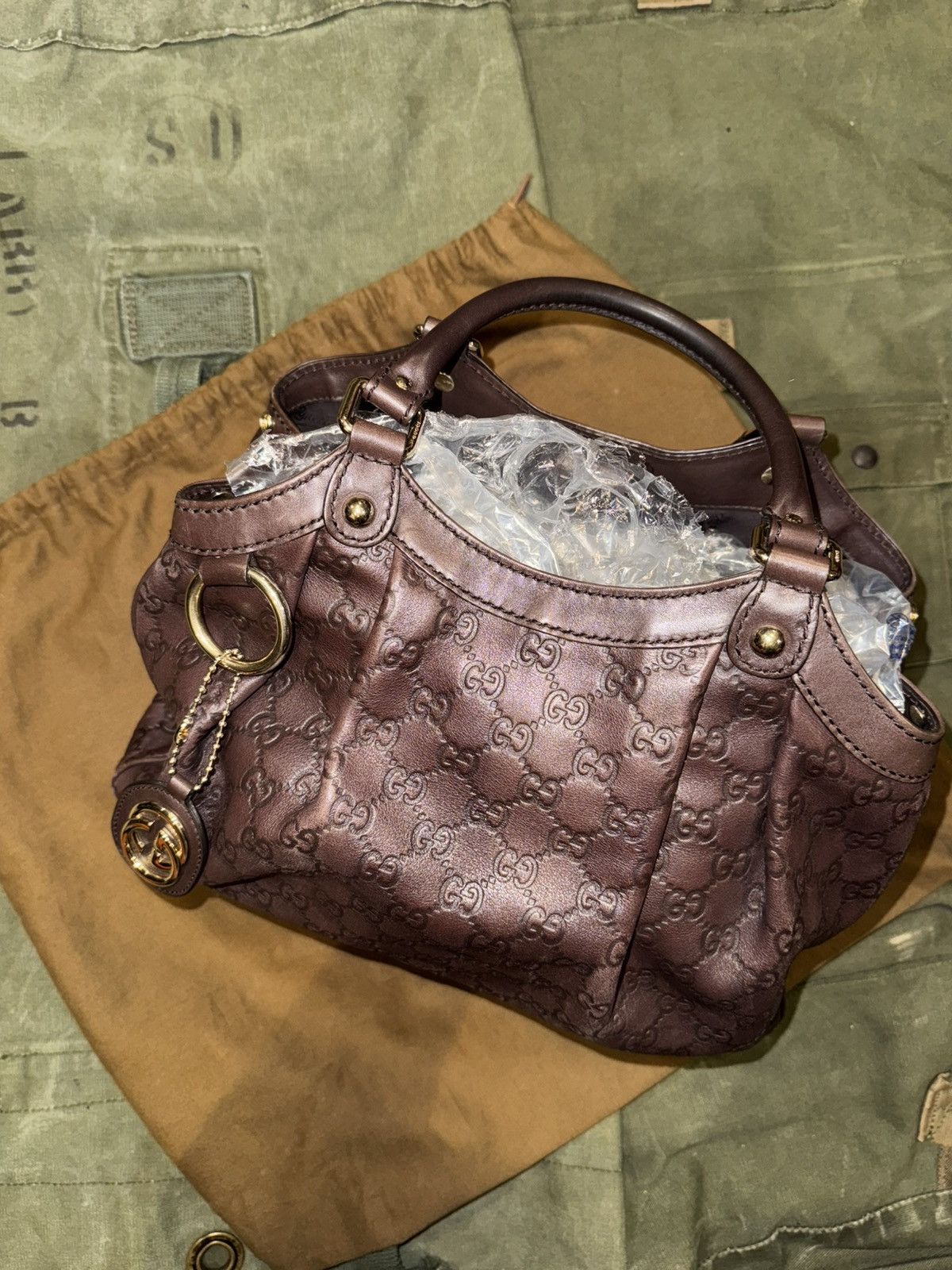 Gucci Vintage Gucci Sukey handbag Size ONE SIZE - 2 Thumbnail