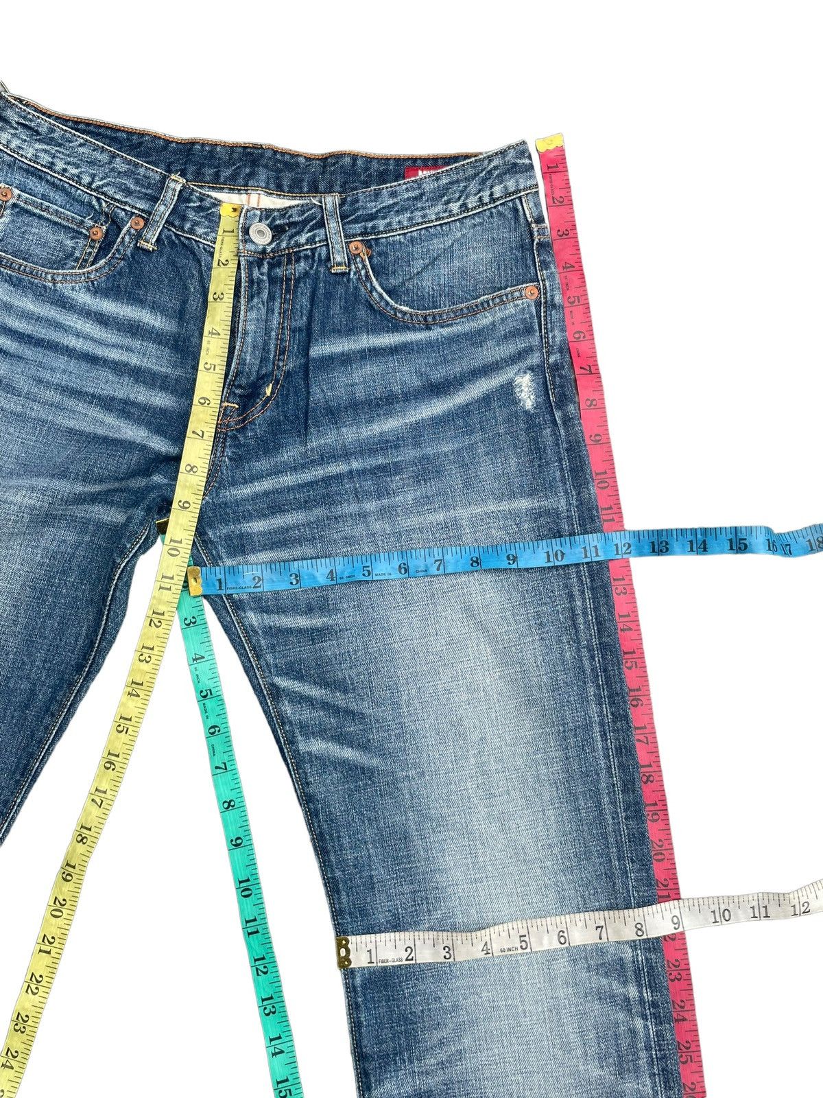 R.Newbold Min Rna Faded Distresed Denim Size 32" / US 10 / IT 46 - 14 Thumbnail