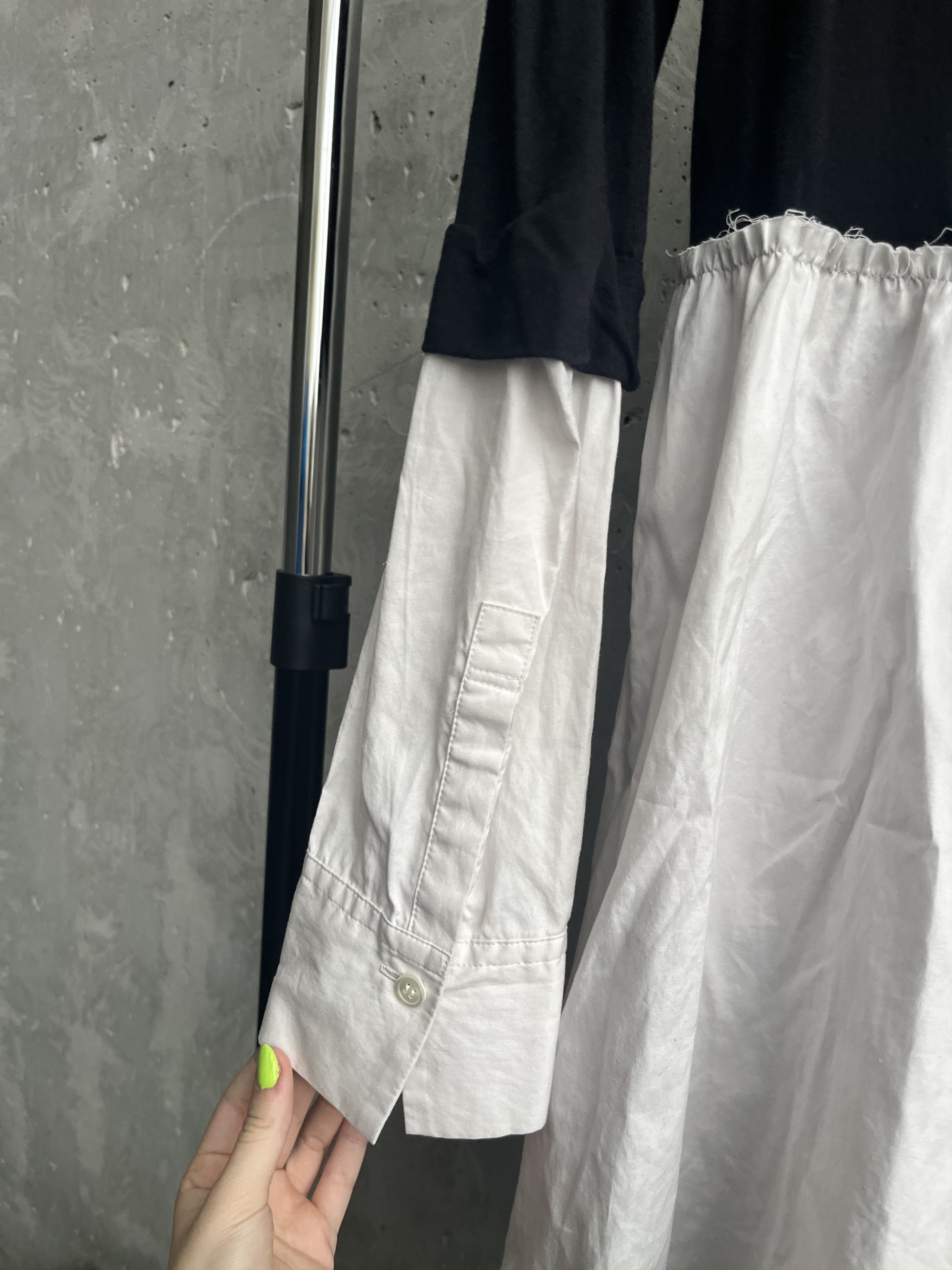 Yohji Yamamoto Y's by Yohji Yamamoto two tone dress Size S / US 4 / IT 40 - 7 Thumbnail