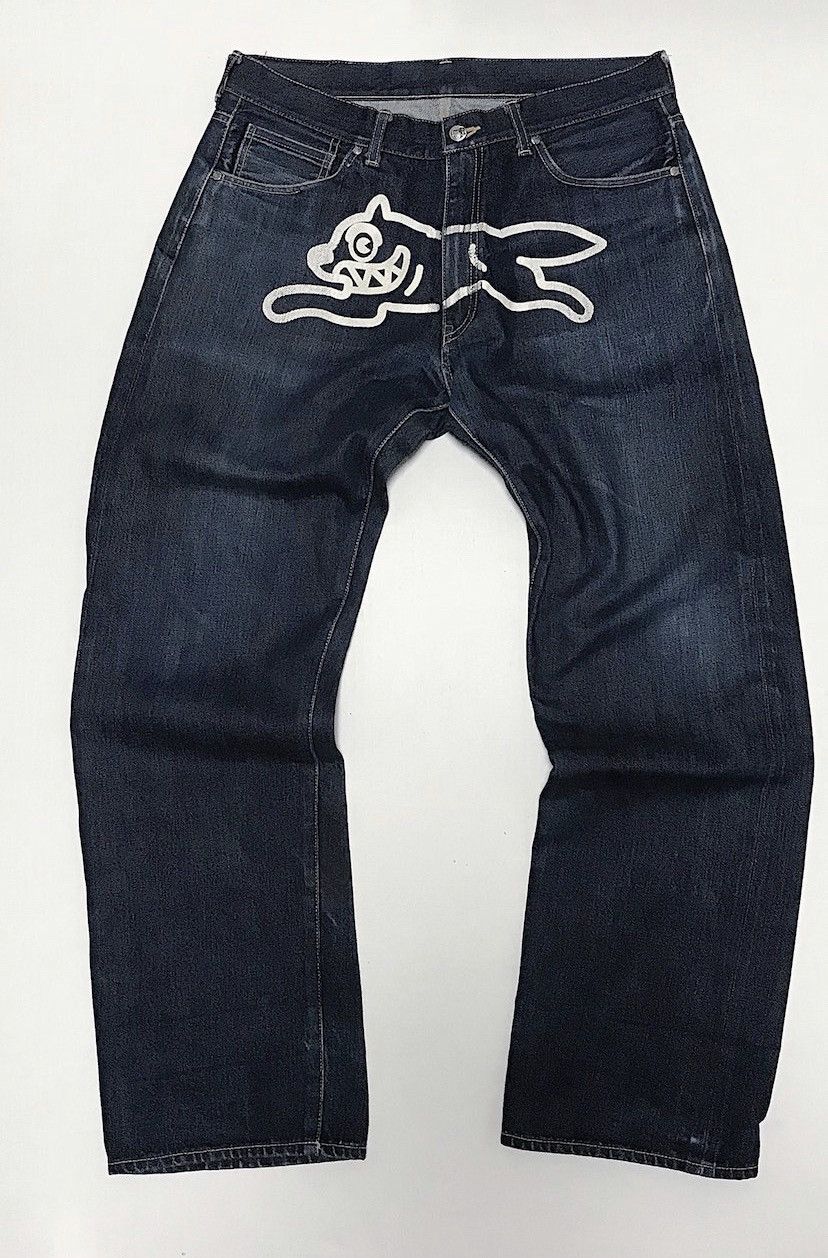 image of Billionaire Boys Club Running Dog Jeans in Blue, Men's (Size 34)