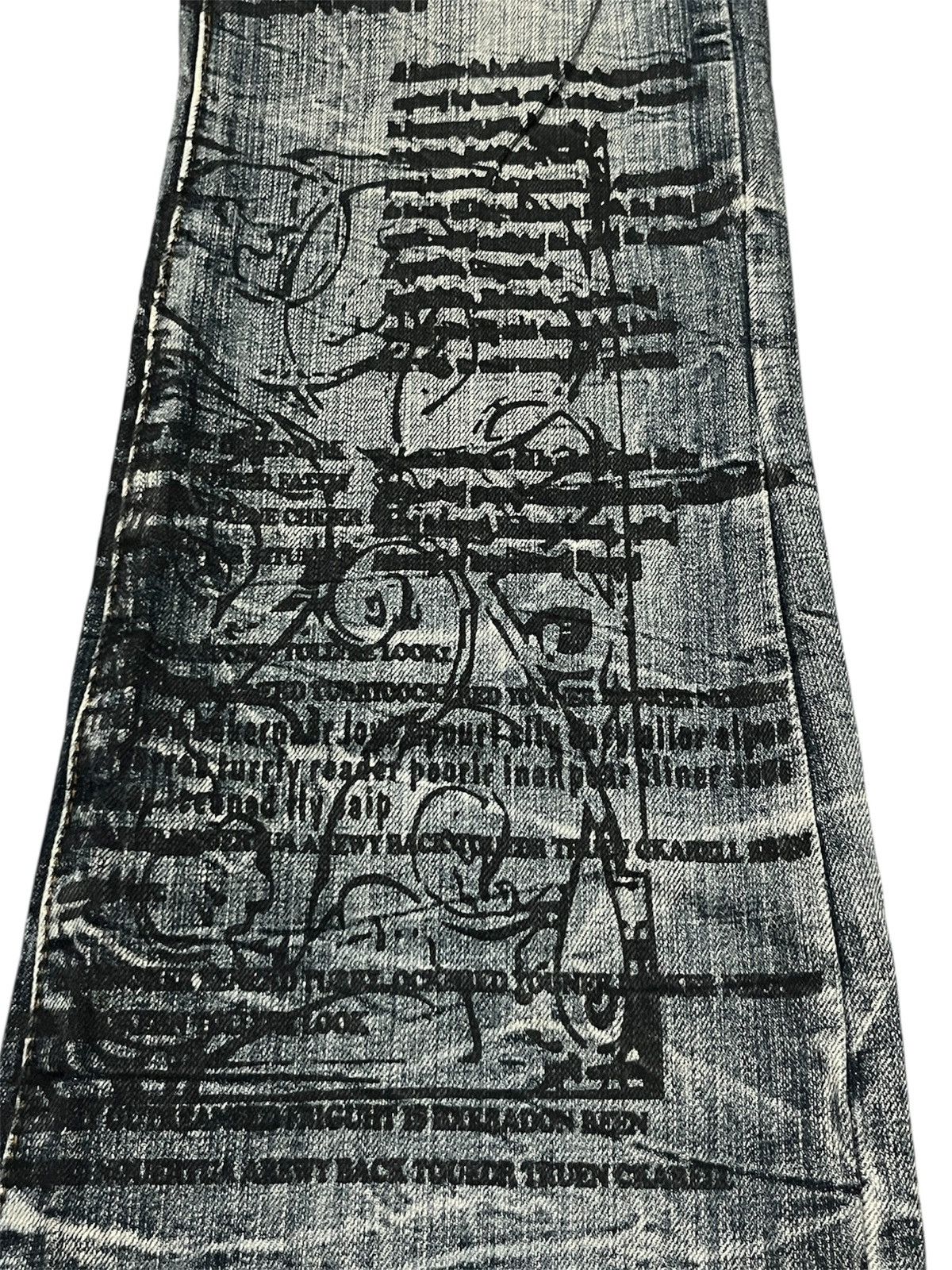 semanticdesign Semantic Design Peotic Punk Flare Jean Size US 32 / EU 48 - 7 Thumbnail