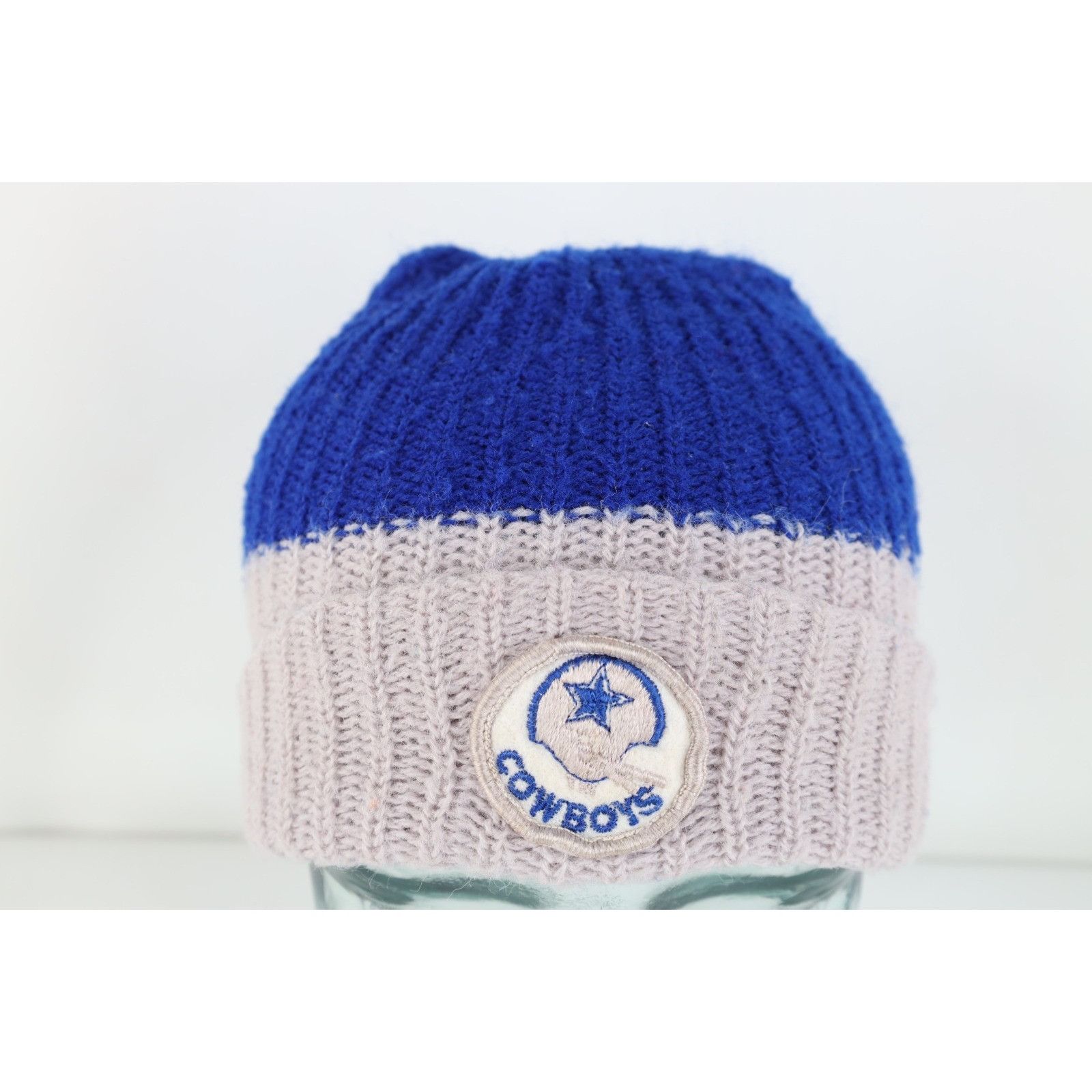 Vintage Vintage 70s 80s Spell Out Dallas Cowboys Football Beanie Hat Size ONE SIZE - 1 Thumbnail