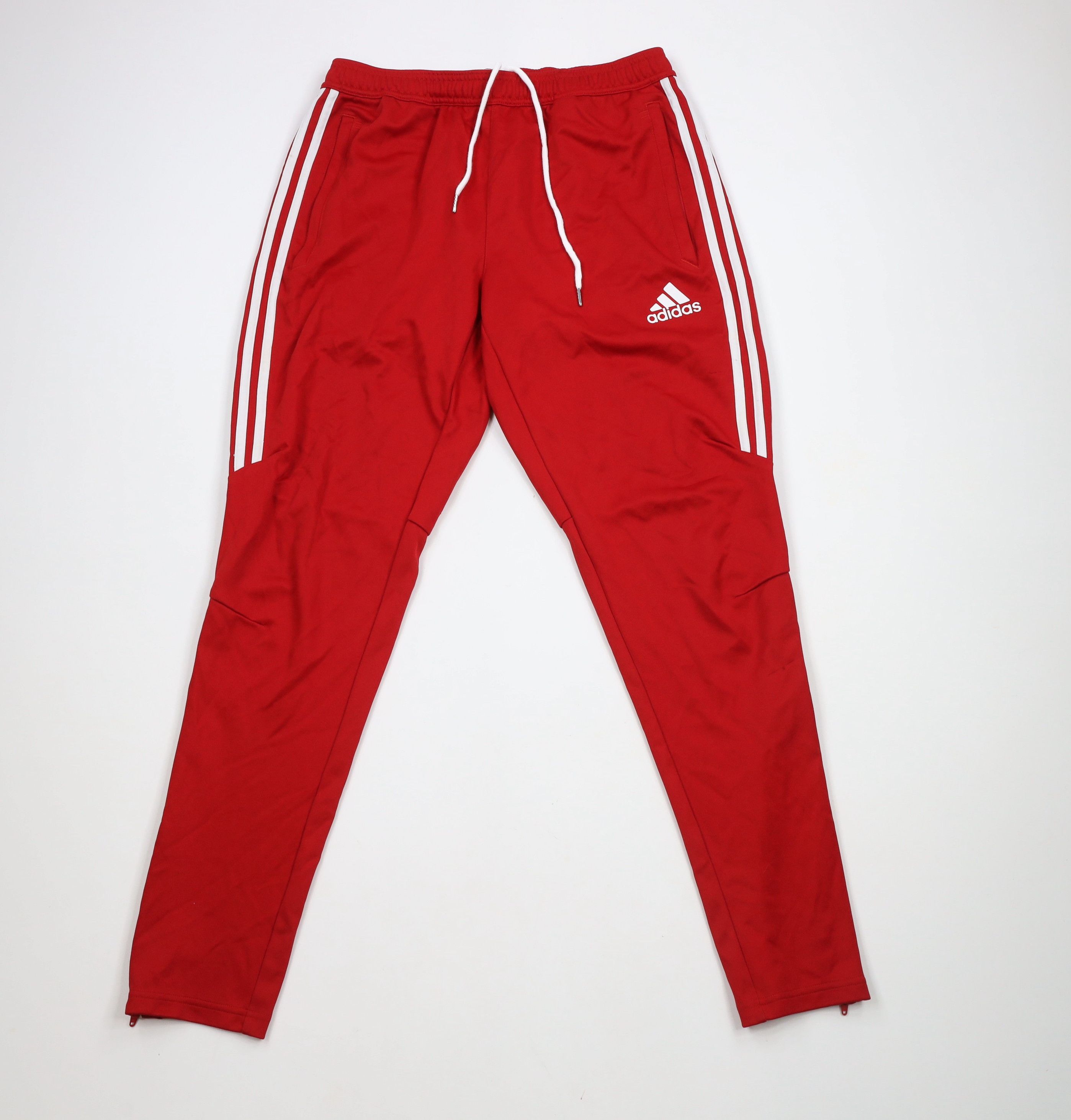Adidas × Vintage Vintage Y2K Adidas Striped Tapered Leg Soccer Warm Up Pants Size US 36 / EU 52 - 1 Thumbnail