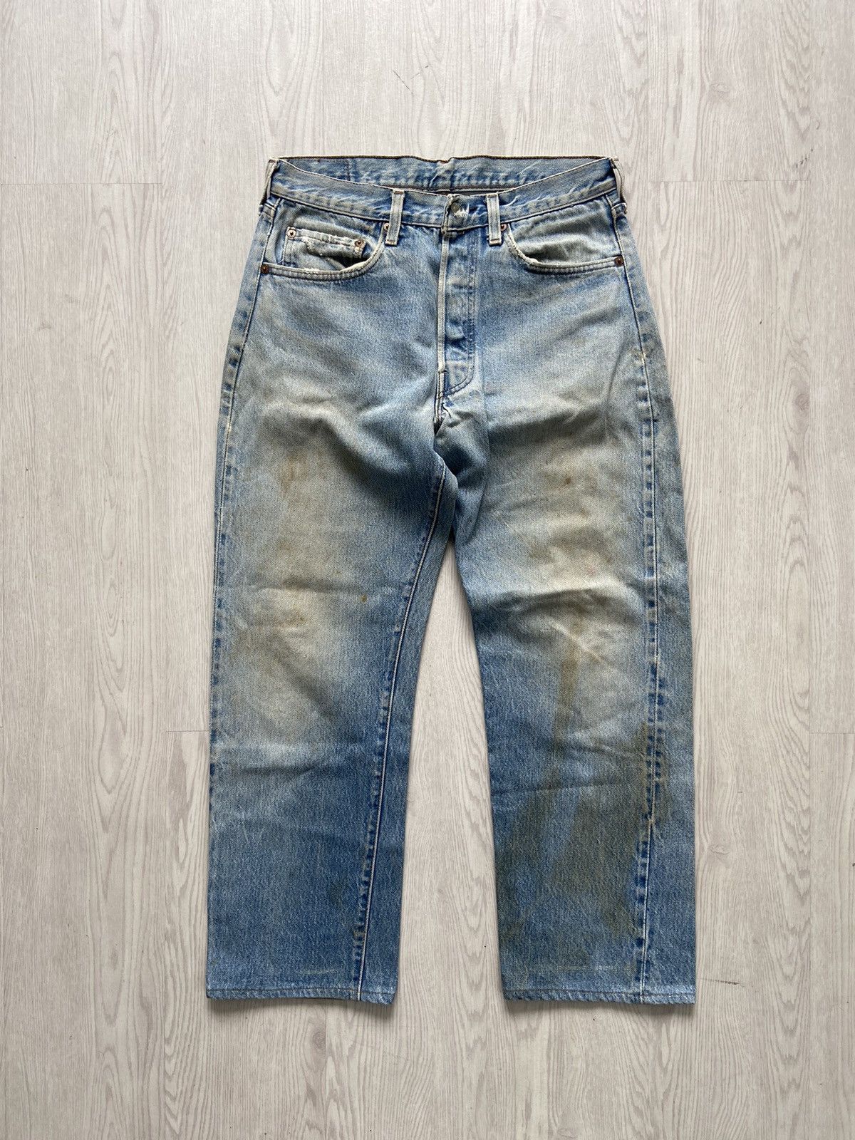 Vintage 1980’s Levis 501 Button #524 Selvedge Denim Pants