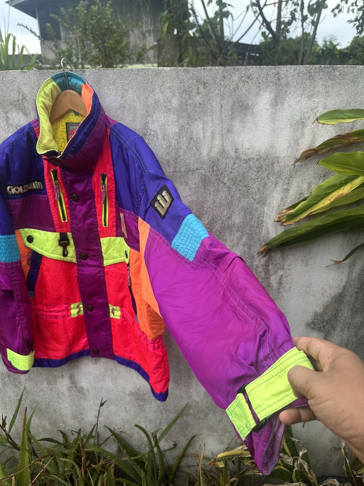 Japanese Brand Extreme line by Golwin multicolor ski jacket Size US L / EU 52-54 / 3 - 5 Thumbnail