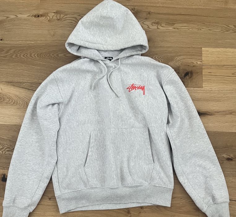 Stussy Stussy Skate Tough Hoodie Gray | Grailed