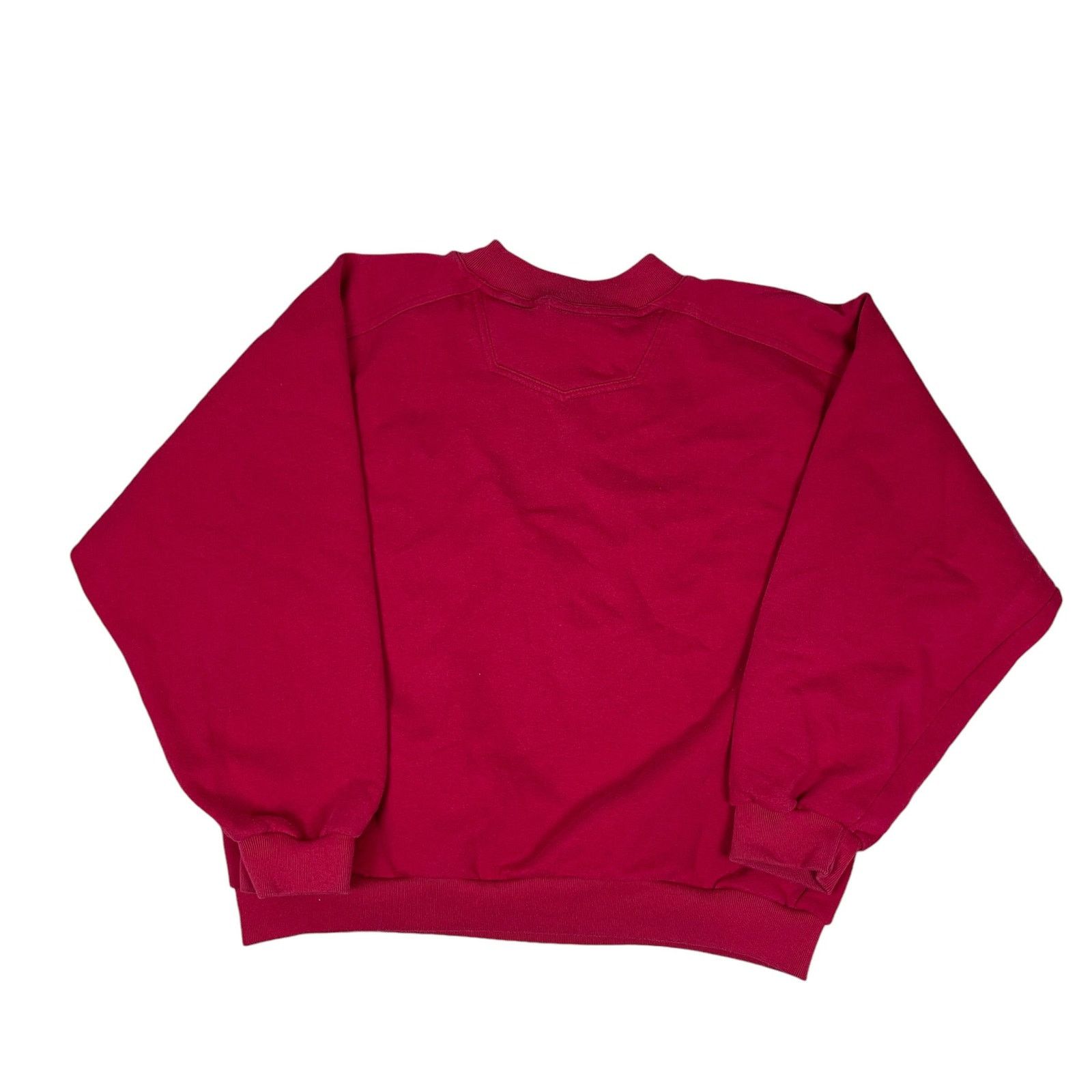 Nike × Vintage Vintage Nike Men's Red Swoosh Just Do It Sweatshirt Large Size US L / EU 52-54 / 3 - 5 Thumbnail