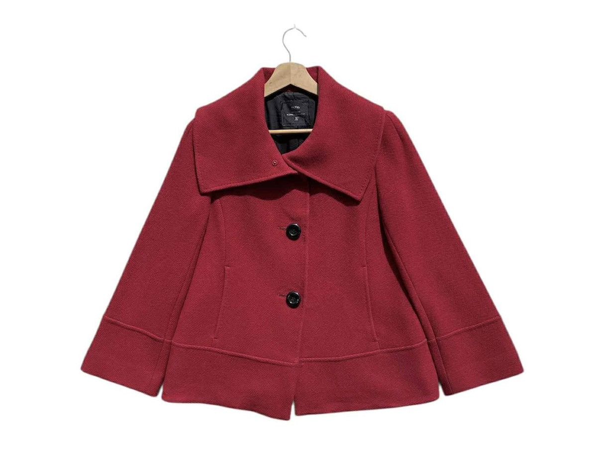 Yohji Yamamoto 🔥Accept Binding Offer🔥 Ined By Yohji Yamamoto Wool Peacoat Size S / US 4 / IT 40 - 1 Thumbnail