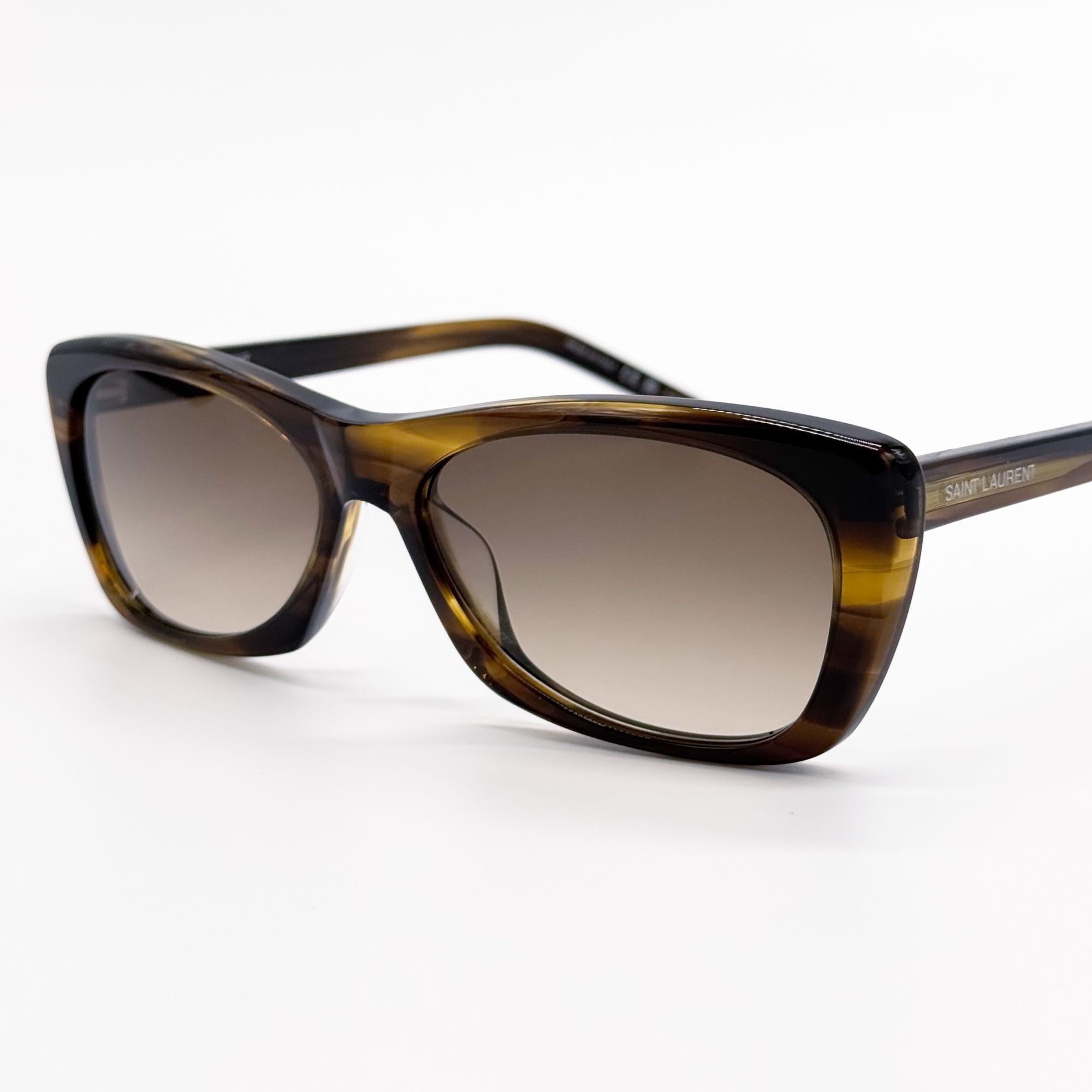 Saint Laurent Paris NEW SAINT LAURENT SUNGLASSES SL613 004 WOMEN HAVANA EYEWEAR Size ONE SIZE - 3 Thumbnail