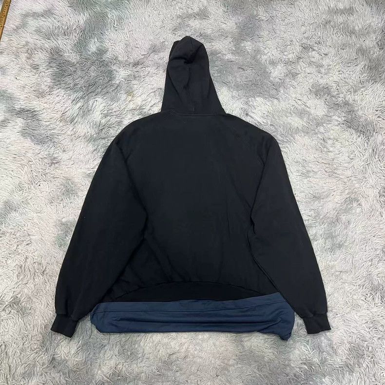 Balenciaga Balenciaga 3XL Fake Two-Piece Embroidered Sweatshirt Size US M / EU 48-50 / 2 - 2 Thumbnail