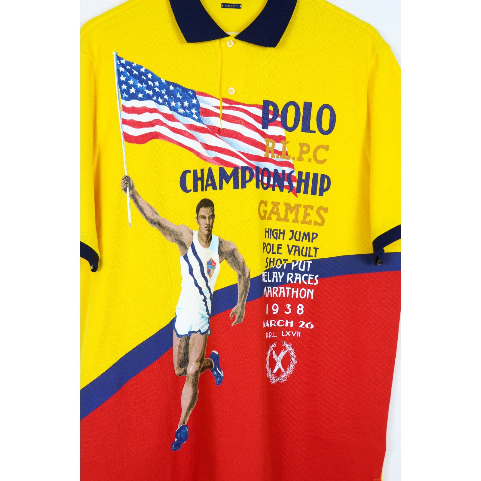 Rugby Ralph Lauren Ralph Lauren Club RLPC Championship Games Rugby Polo Shirt Size US L / EU 52-54 / 3 - 3 Thumbnail