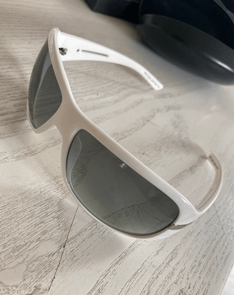 Prada PRADA Sunglasses Flame 2004 Star Mask Fire Chrome Silver Size ONE SIZE - 6 Thumbnail