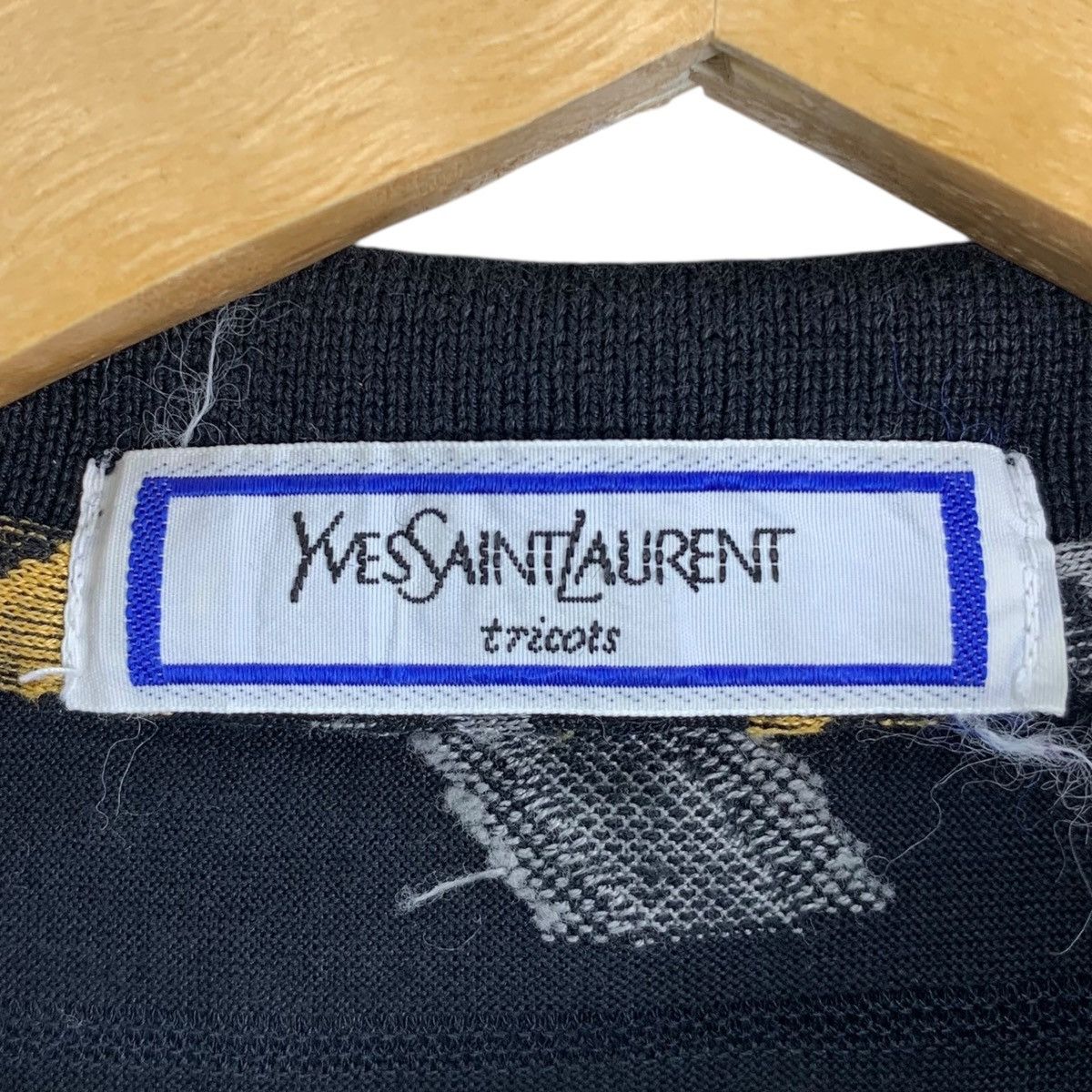 Yves Saint Laurent YvesSaintLaurent YSL Tricots French Fashion Polos T-Shirt Size US M / EU 48-50 / 2 - 6 Thumbnail