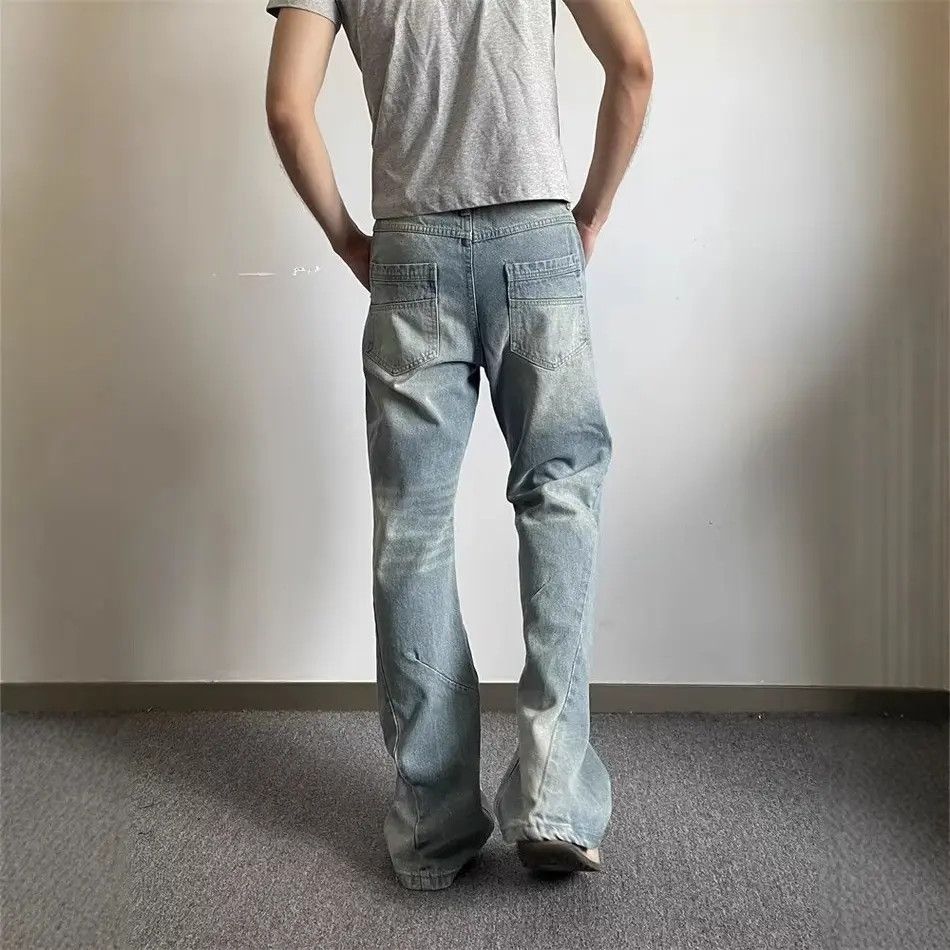 Japanese Brand × Jean Retro loose slightly flared wide leg jeans Size US 32 / EU 48 - 4 Thumbnail