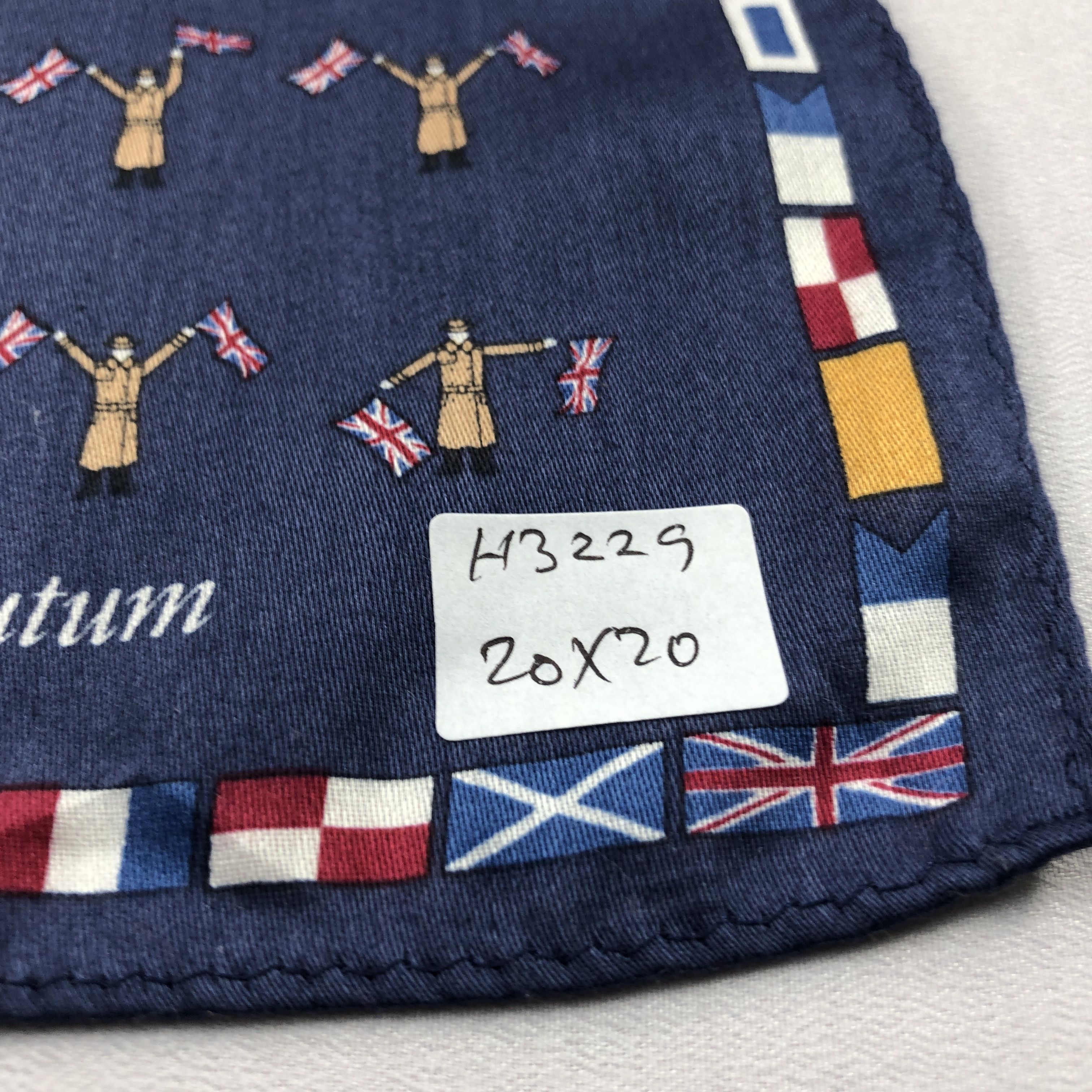 Aquascutum Aquascutum Union Jack Handkerchief Neckerchief Bandana H3229 Size ONE SIZE - 5 Thumbnail