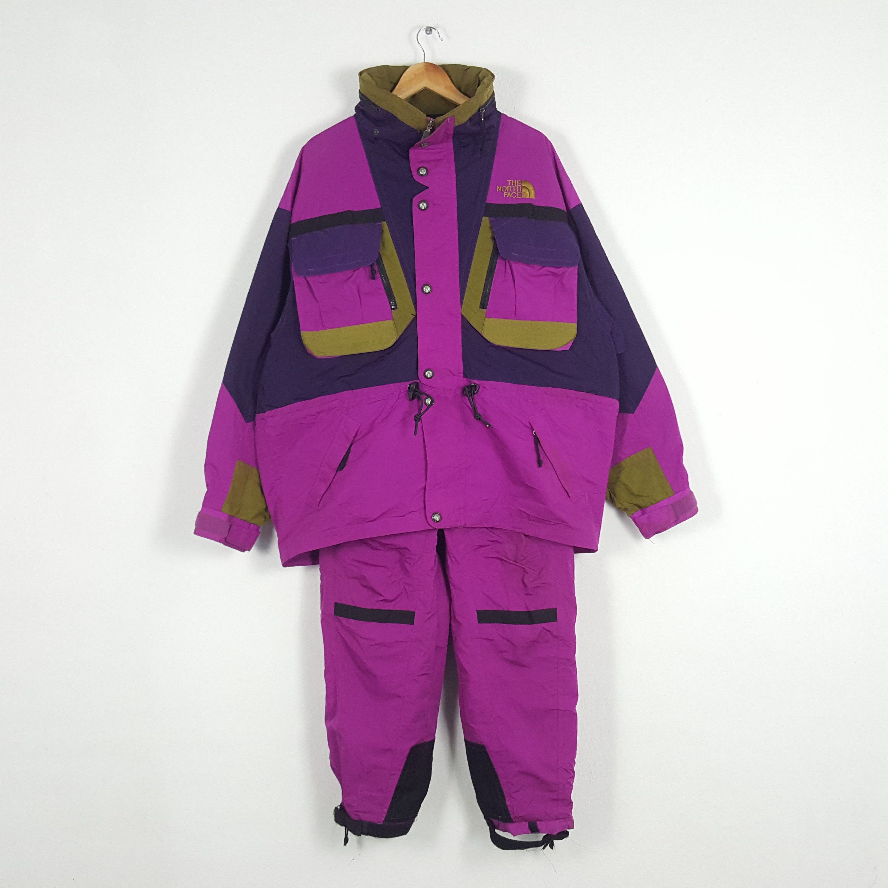 ヴィンテージ THE NORTH FACE SKIWEAR フード付き M - メルカリ