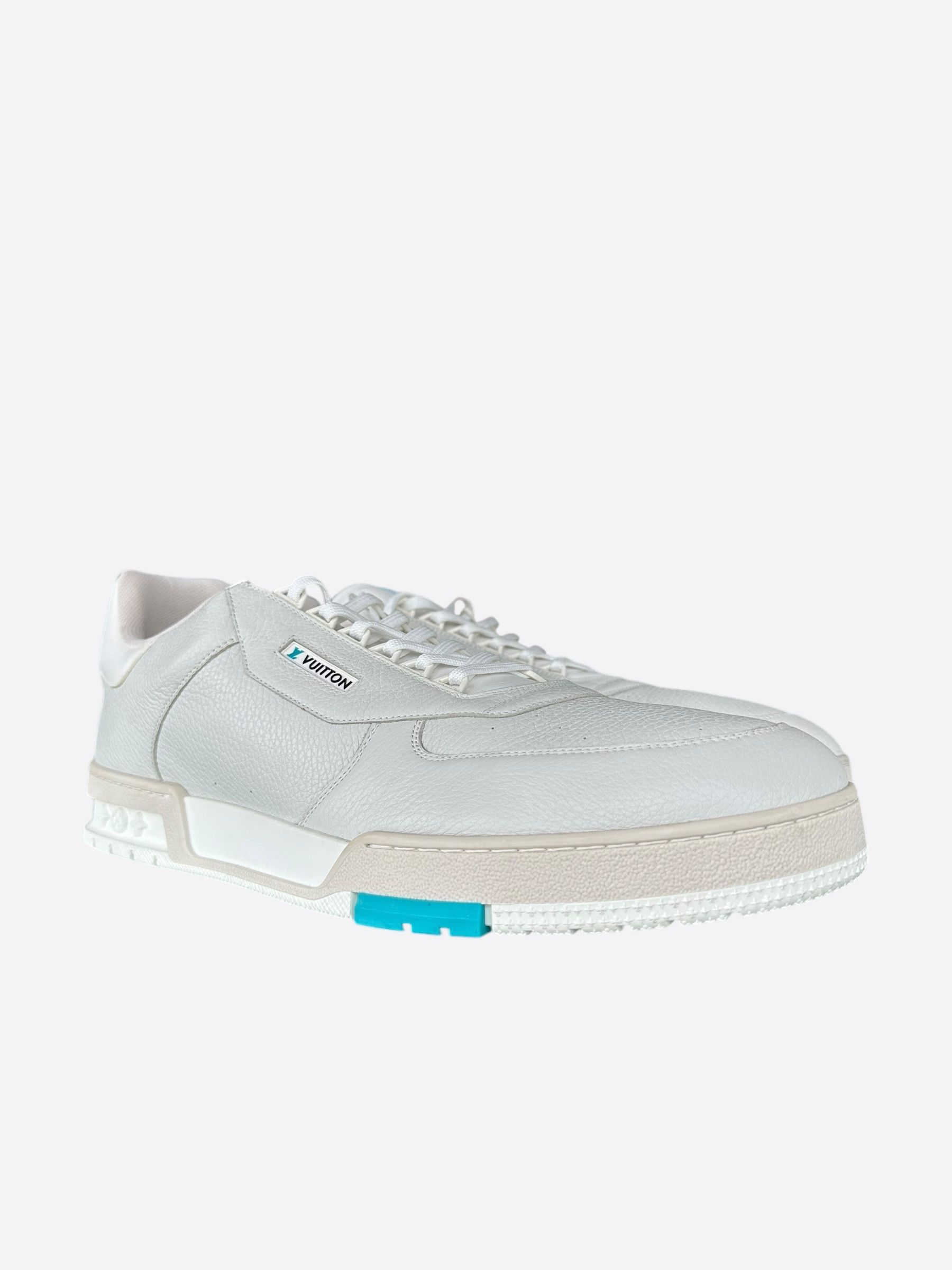 Louis Vuitton Louis Vuitton Grey & Blue Trainers Size US 15 / EU 48 - 5 Thumbnail