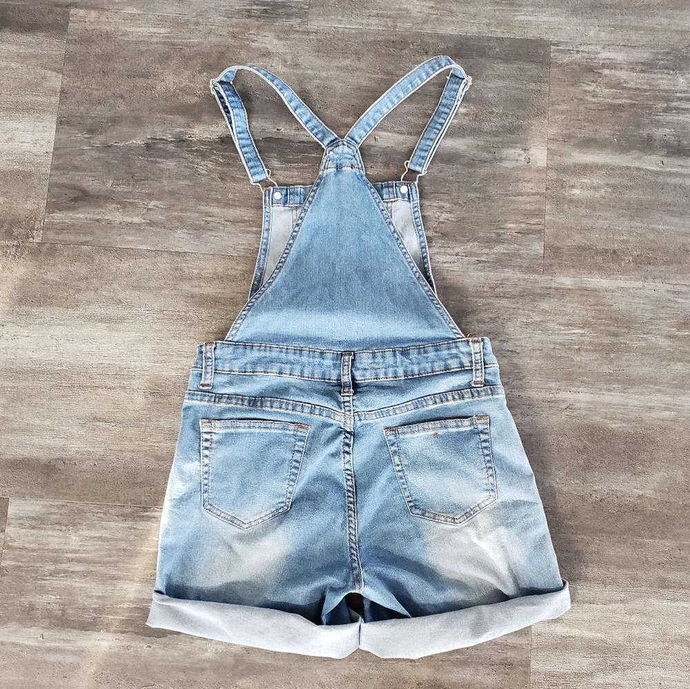 Designer Light Denim Classic LC Overalls Size 32" / US 10 / IT 46 - 2 Thumbnail
