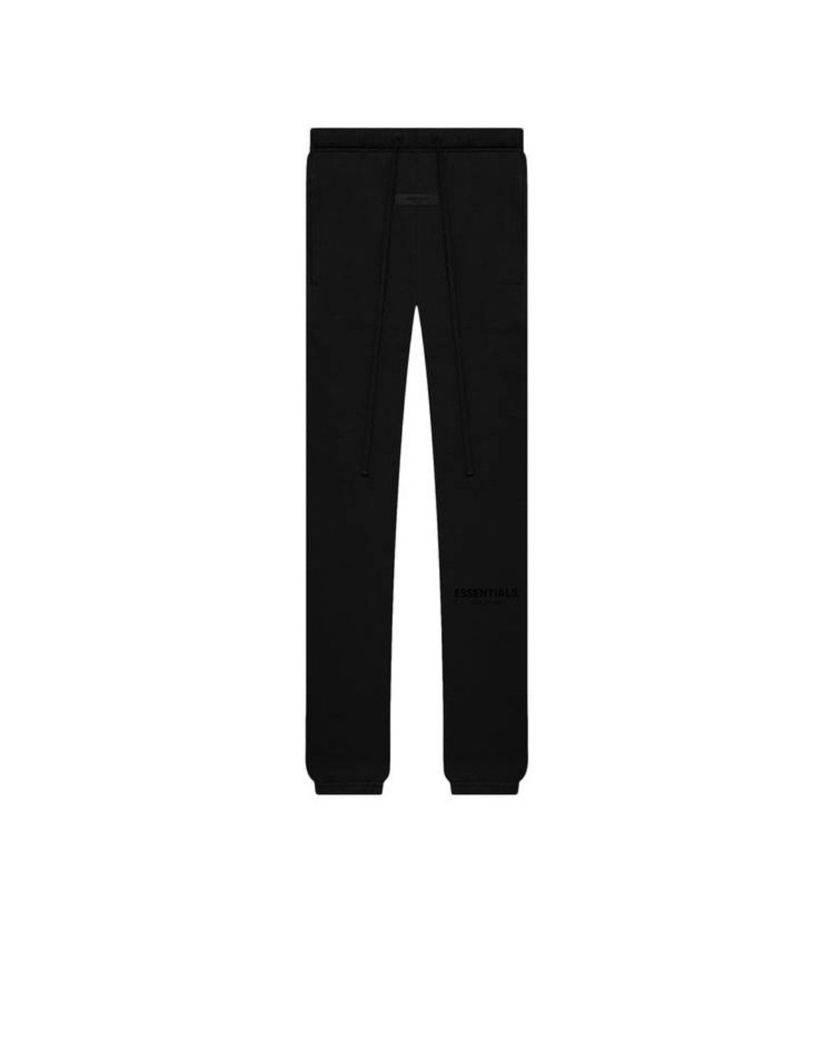 image of Essentials x Fear Of God Black Fear Of God X Essential Sweatpants, Men's (Size 28)