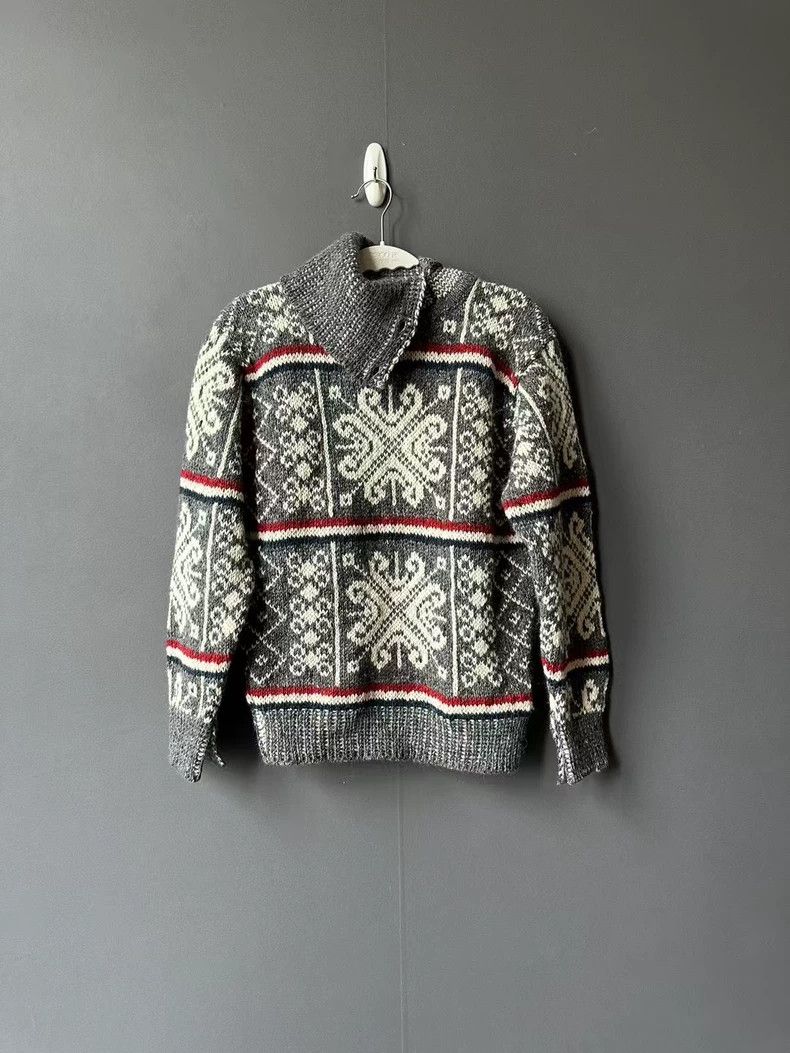 Thom Browne Thom Browne size1 Crayon snowflake sweater Size US S / EU 44-46 / 1 - 1 Thumbnail