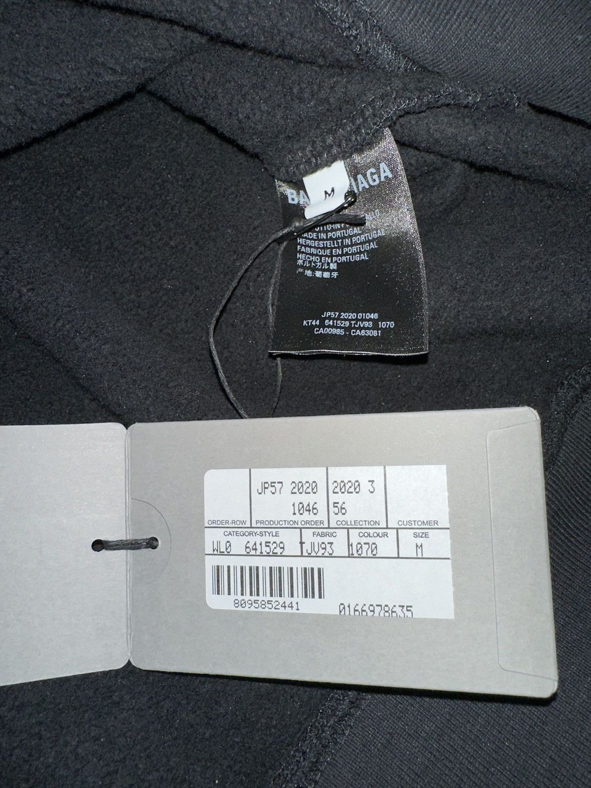 Balenciaga Blurred “One Like” hoodie (Winter 2020)