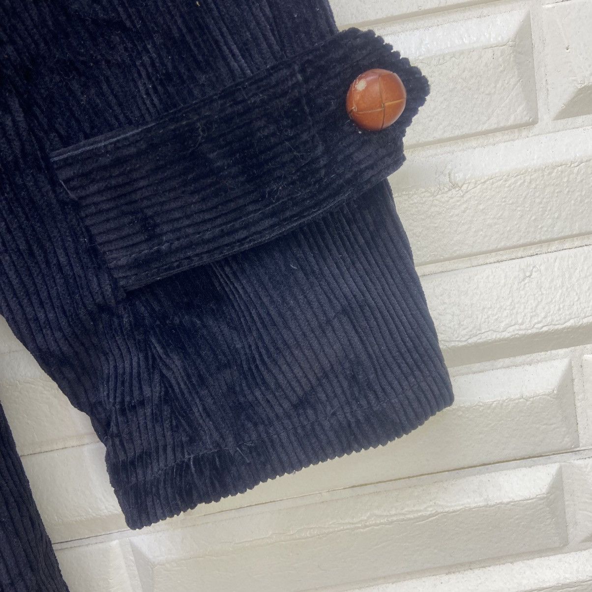 Vintage Vintage Vincent et Mireille Faux Fur Corduroy Heavy Coat Size US XS / EU 42 / 0 - 8 Thumbnail