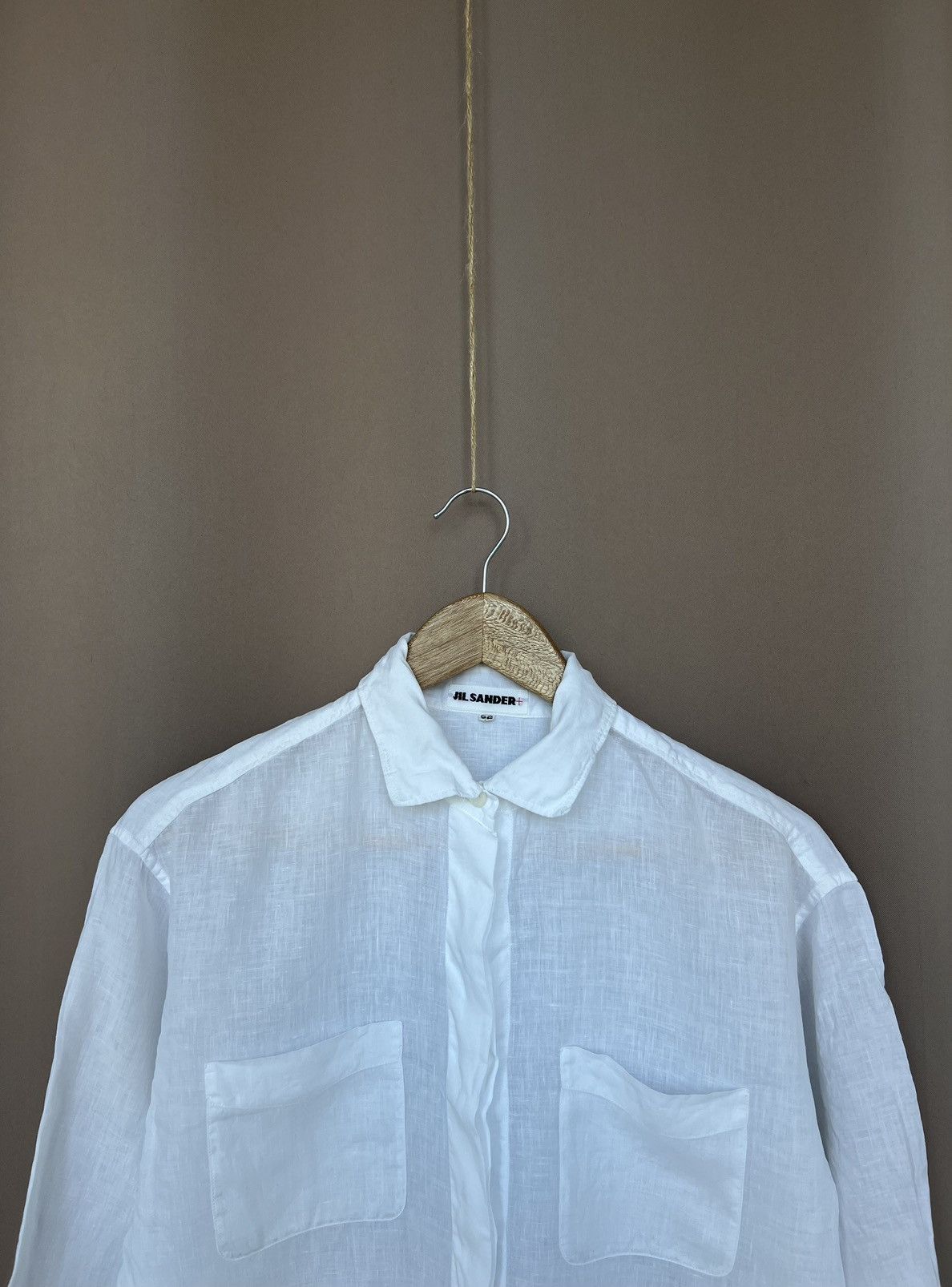 Jil Sanders linen shirt size good 42 / XL