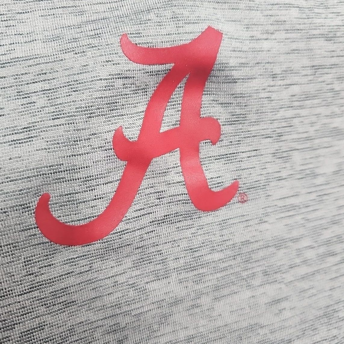 Nike Nike Alabama Crimson Tide T-Shirt Men XL Gym Gray Dri-FIT Tee A Script Logo Size US XL / EU 56 / 4 - 3 Thumbnail