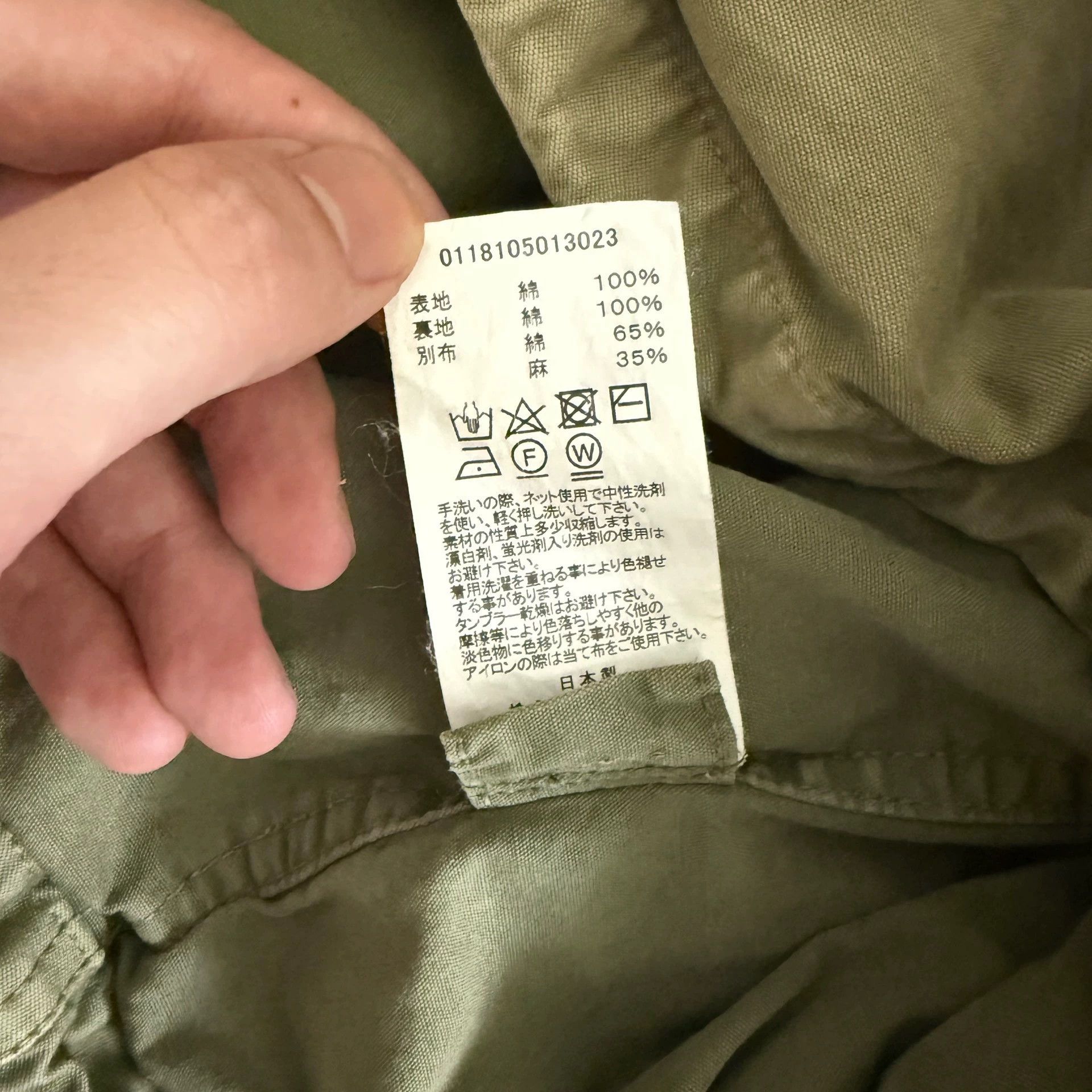 Visvim Visvim 18SS M65 M51 4-Pocket Olive Jacket Size 4 Size US XL / EU 56 / 4 - 5 Thumbnail