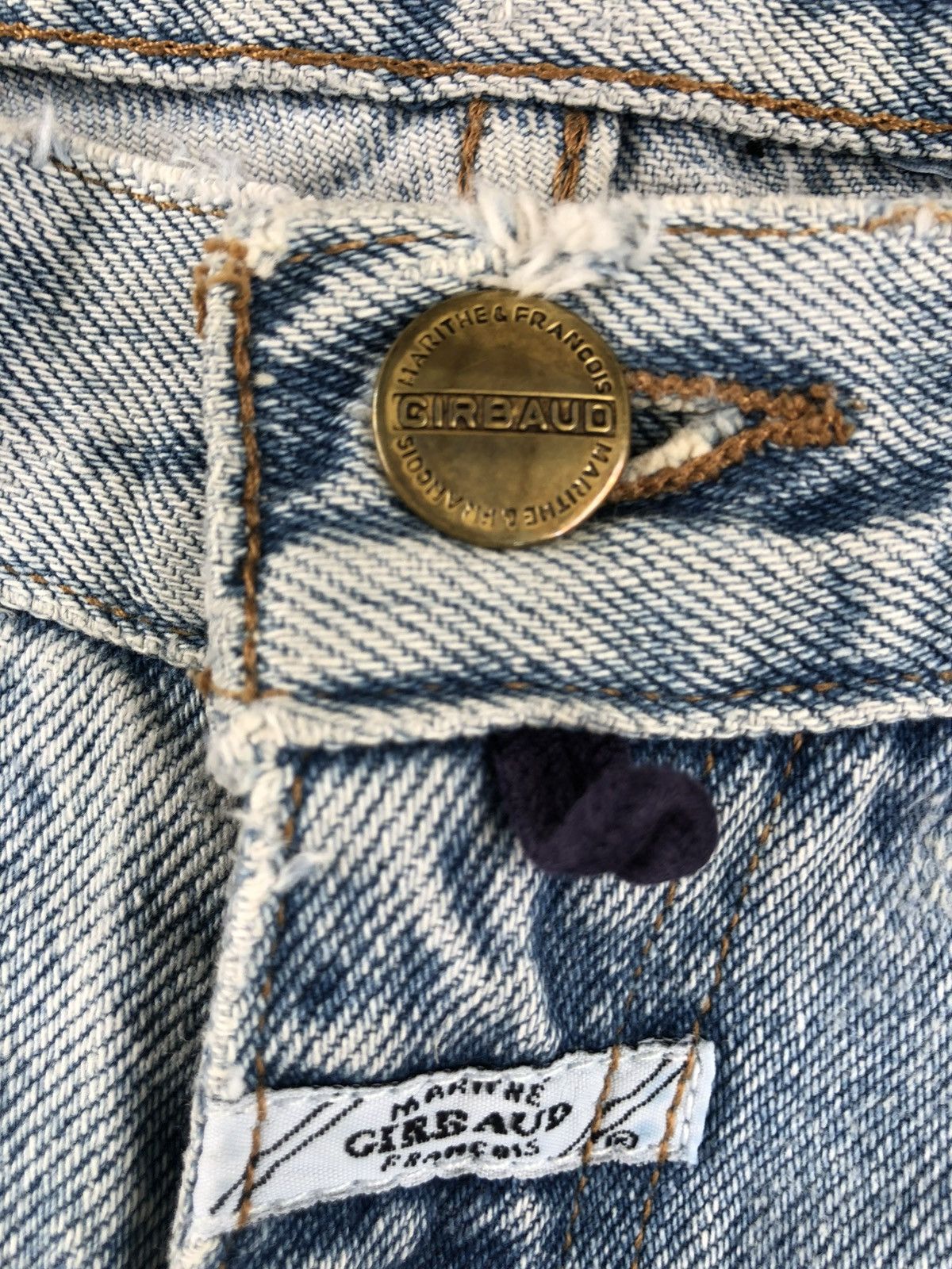 Marithe + Francois Girbaud Marithe Francois Girbaud Distressed Jeans Baggy Jeans Size US 32 / EU 48 - 21 Thumbnail
