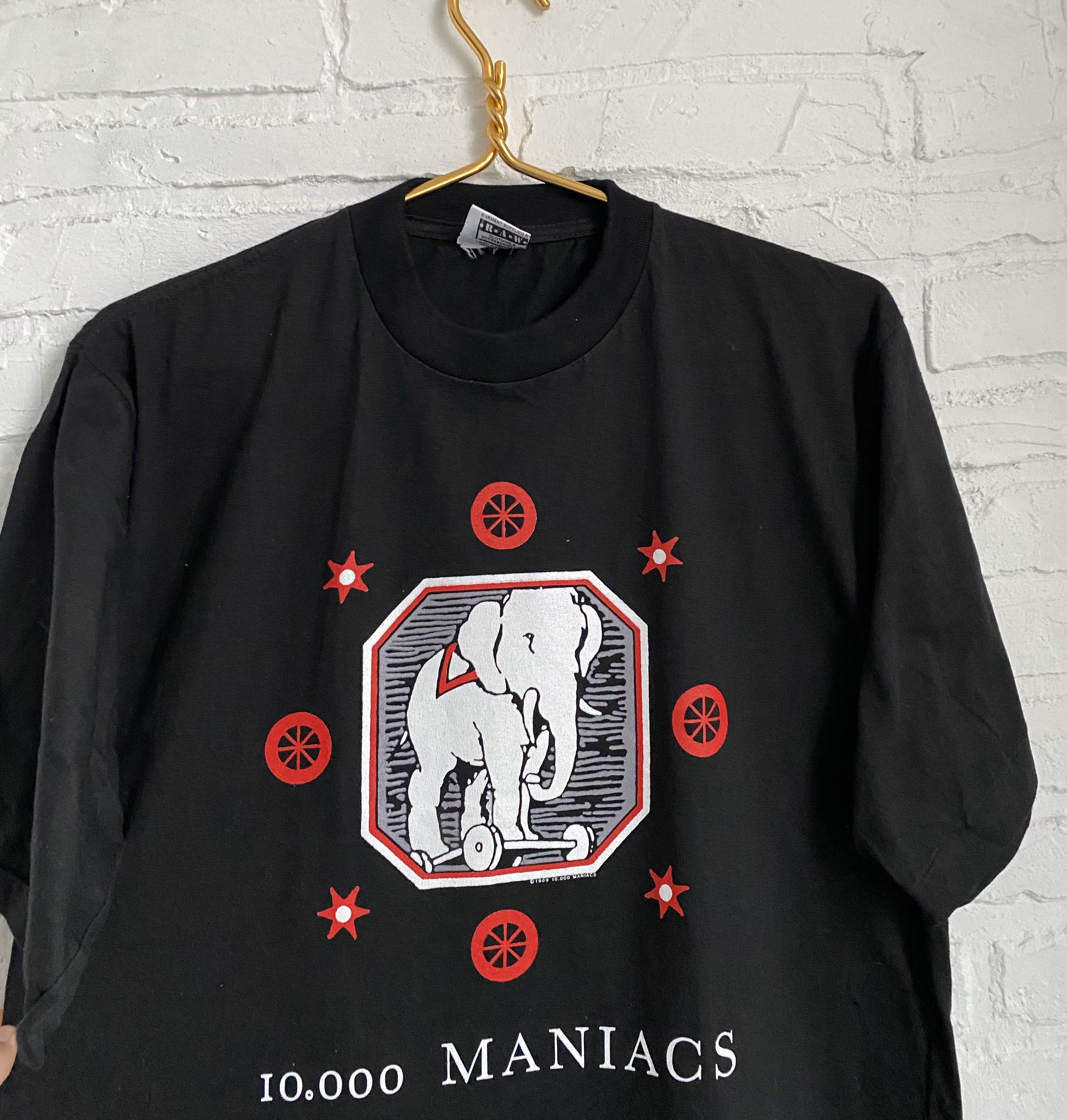 Band Tees × Vintage Vintage 1989 10.000 maniacs blind man's zoo tour t-shirt Size US M / EU 48-50 / 2 - 3 Thumbnail