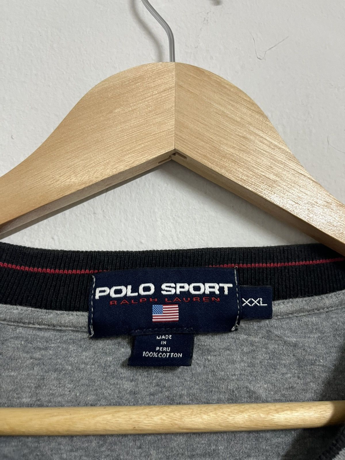 Ralph Lauren Sport 💥Crazy Steal💥Vintage Polo Sport RL Oversized Tee Size US XXL / EU 58 / 5 - 7 Thumbnail