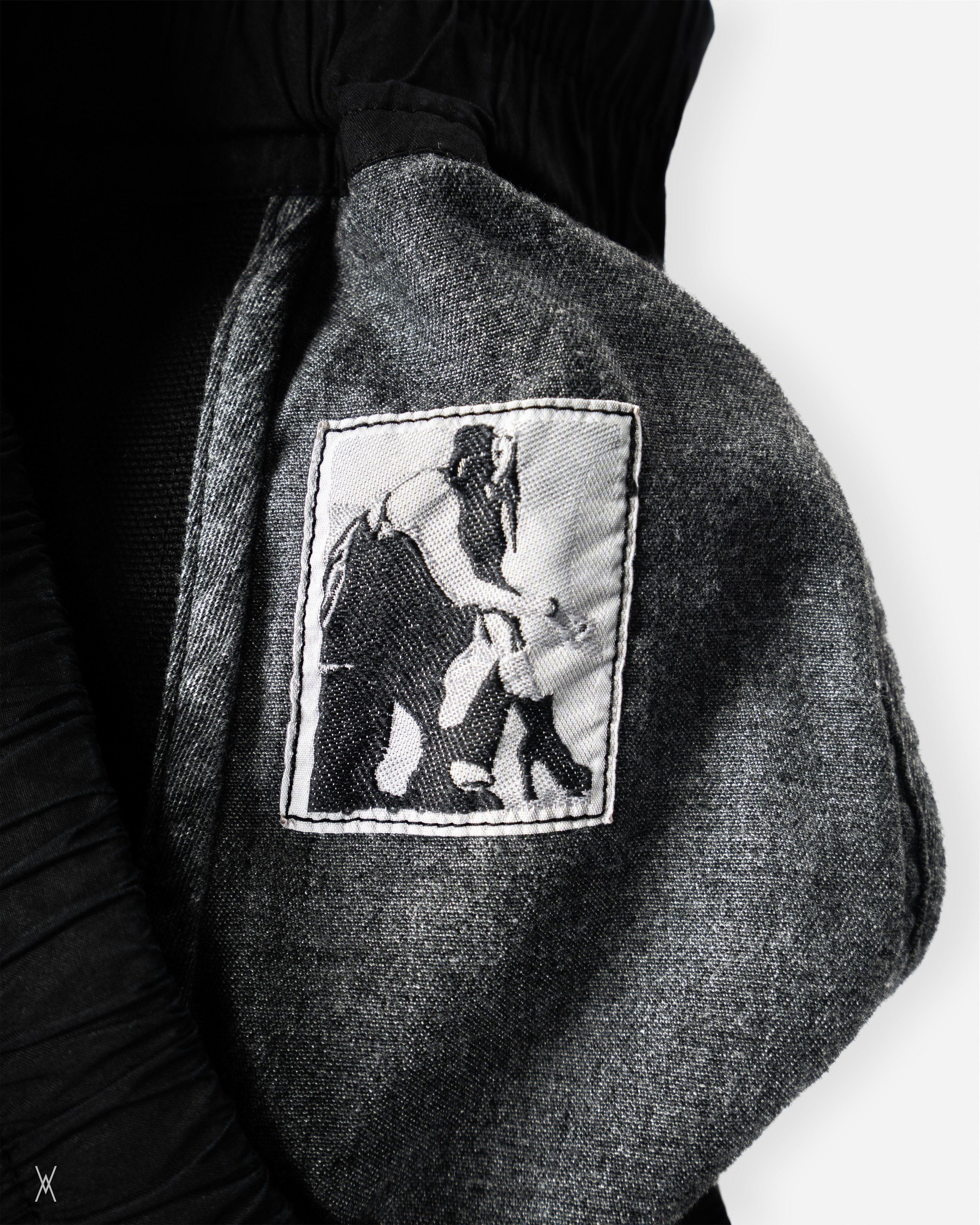 Rick Owens Drkshdw Rick Owens DRKSHDW Heavy Pushers in Black Denim Size US 32 / EU 48 - 3 Thumbnail