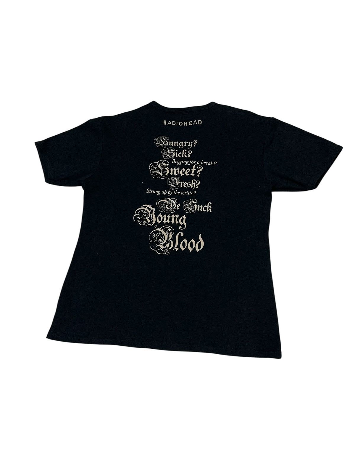 Band Tees 🔥Radiohead Rock Band Tee Sz Small Size S / US 4 / IT 40 - 6 Thumbnail