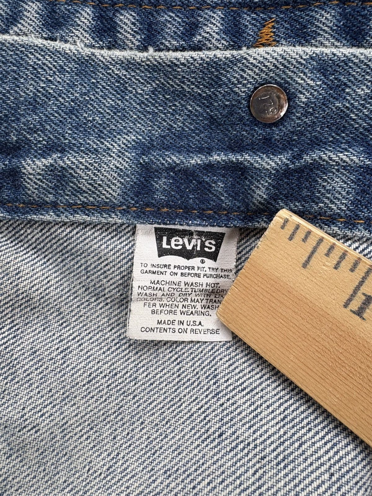 Levi's Vintage Levi’s 70506 0216 Denim Jacket Size 50 Made in USA Size US L / EU 52-54 / 3 - 6 Thumbnail