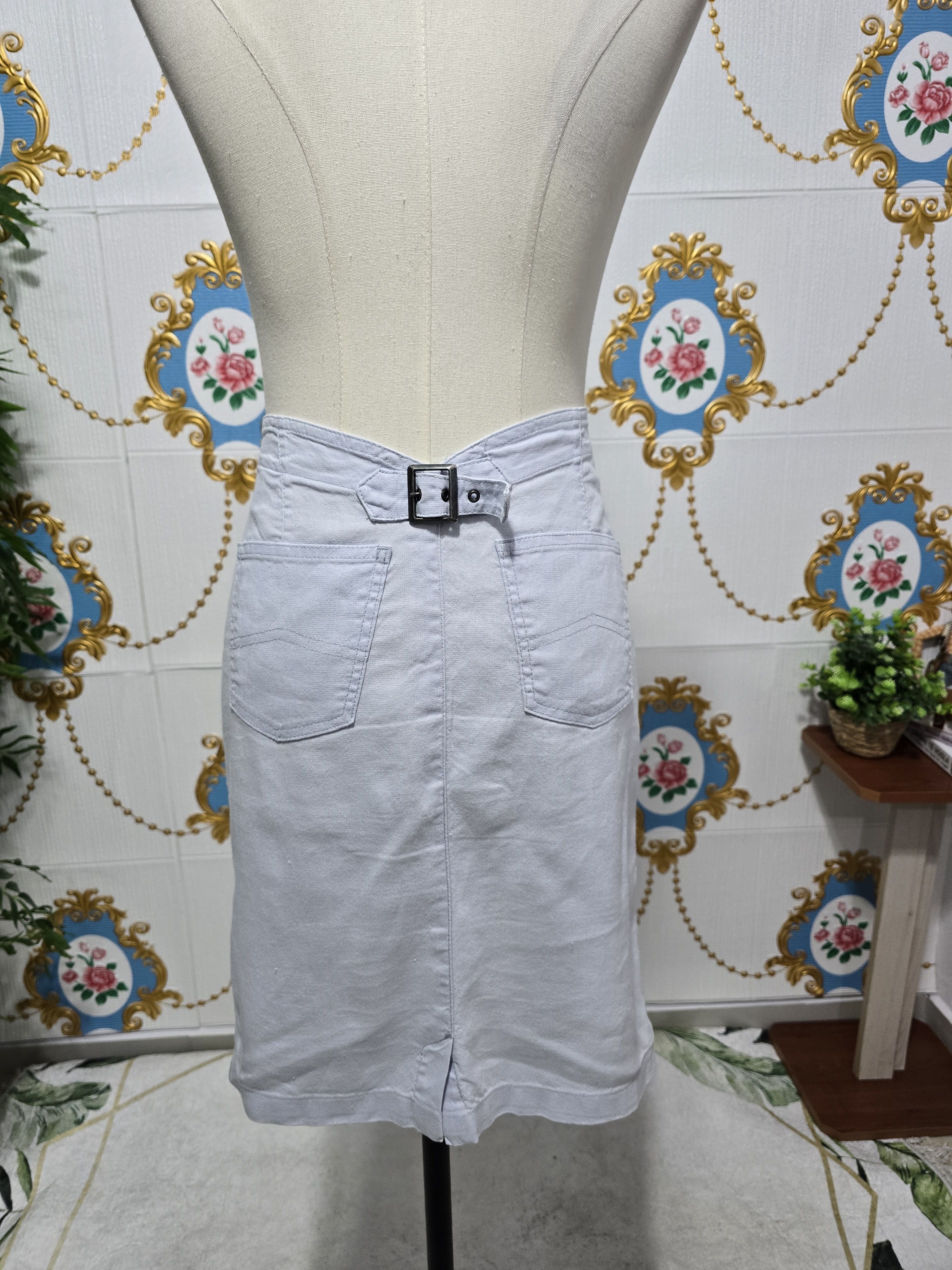Giorgio Armani × Vintage ARMANI JEANS Vintage Size Medium LINEN EXCELLENT Size 30" / US 8 / IT 44 - 9 Thumbnail