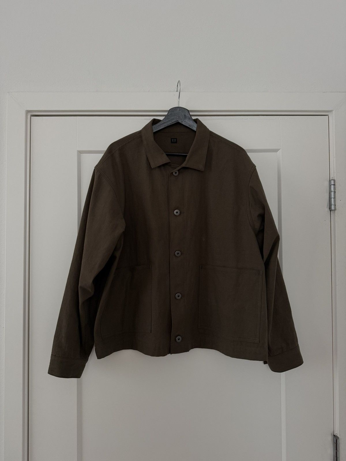 Taiga Takahashi Lot 303 Coverall Jacket in Brown, Size 40